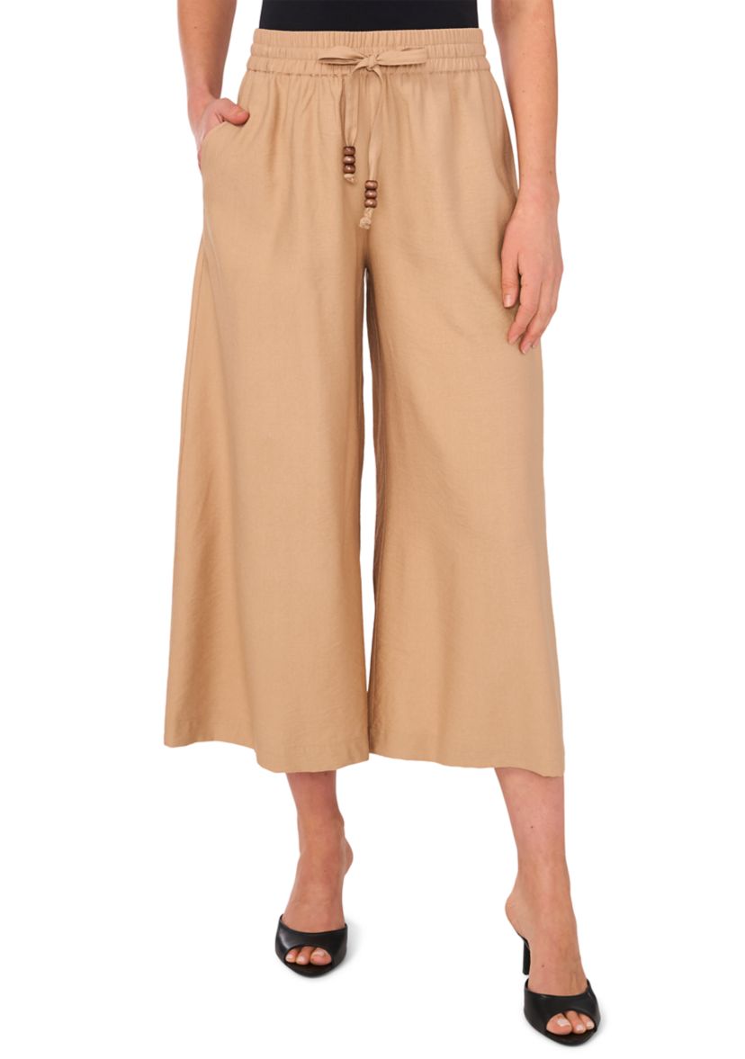 Petite Tie Waist Pants