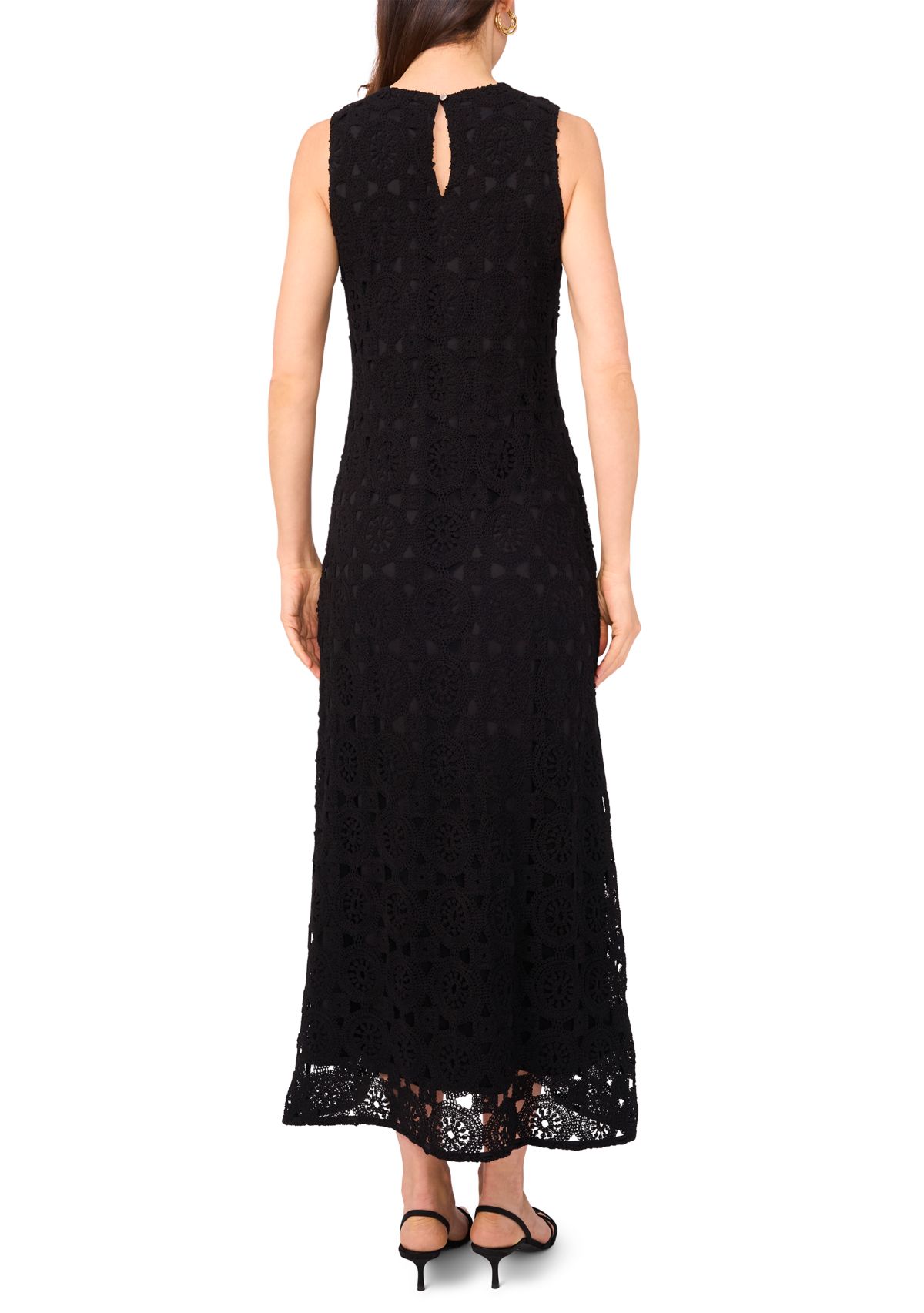 Petite Crochet Knit Dress