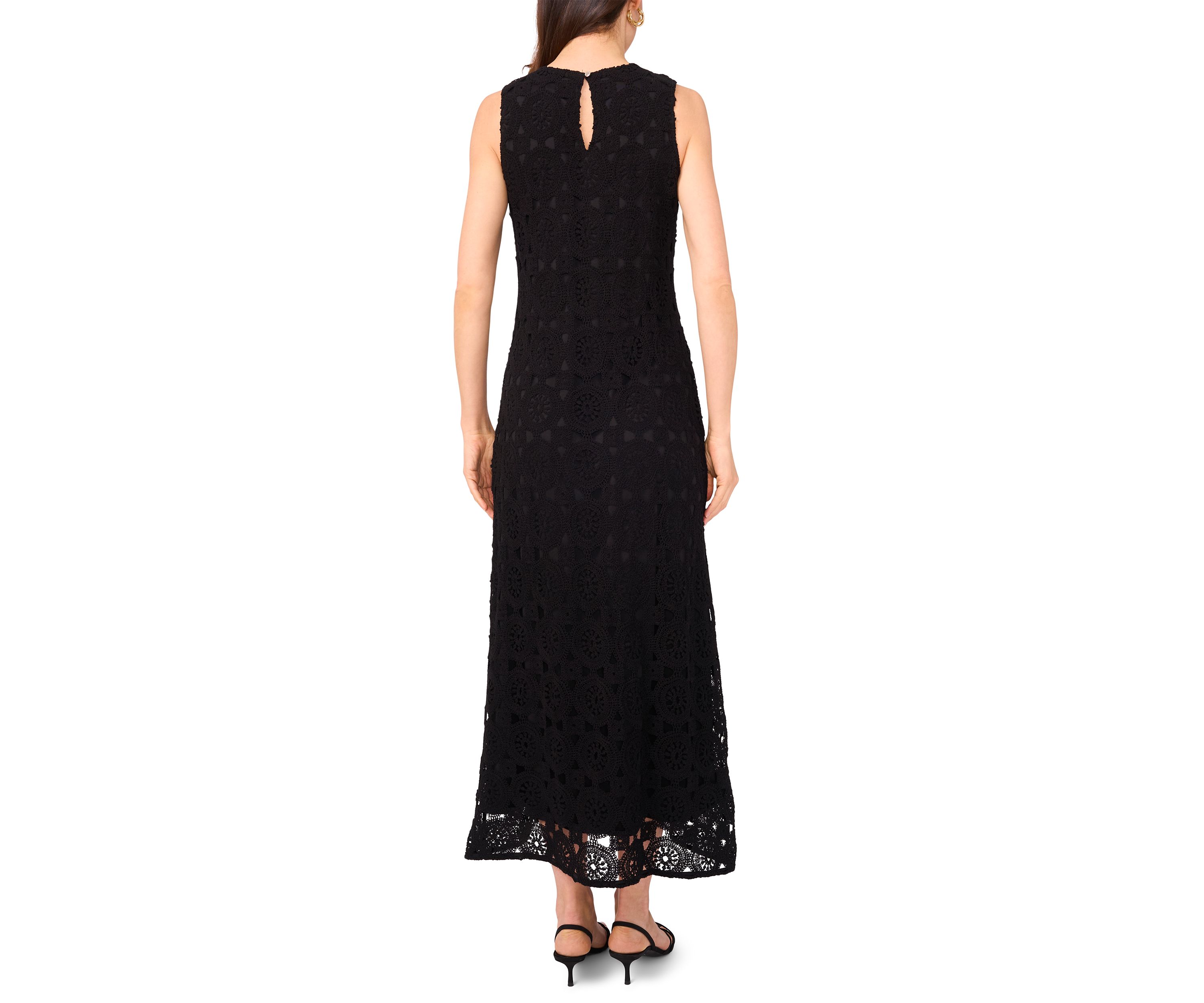 Petite Crochet Knit Dress