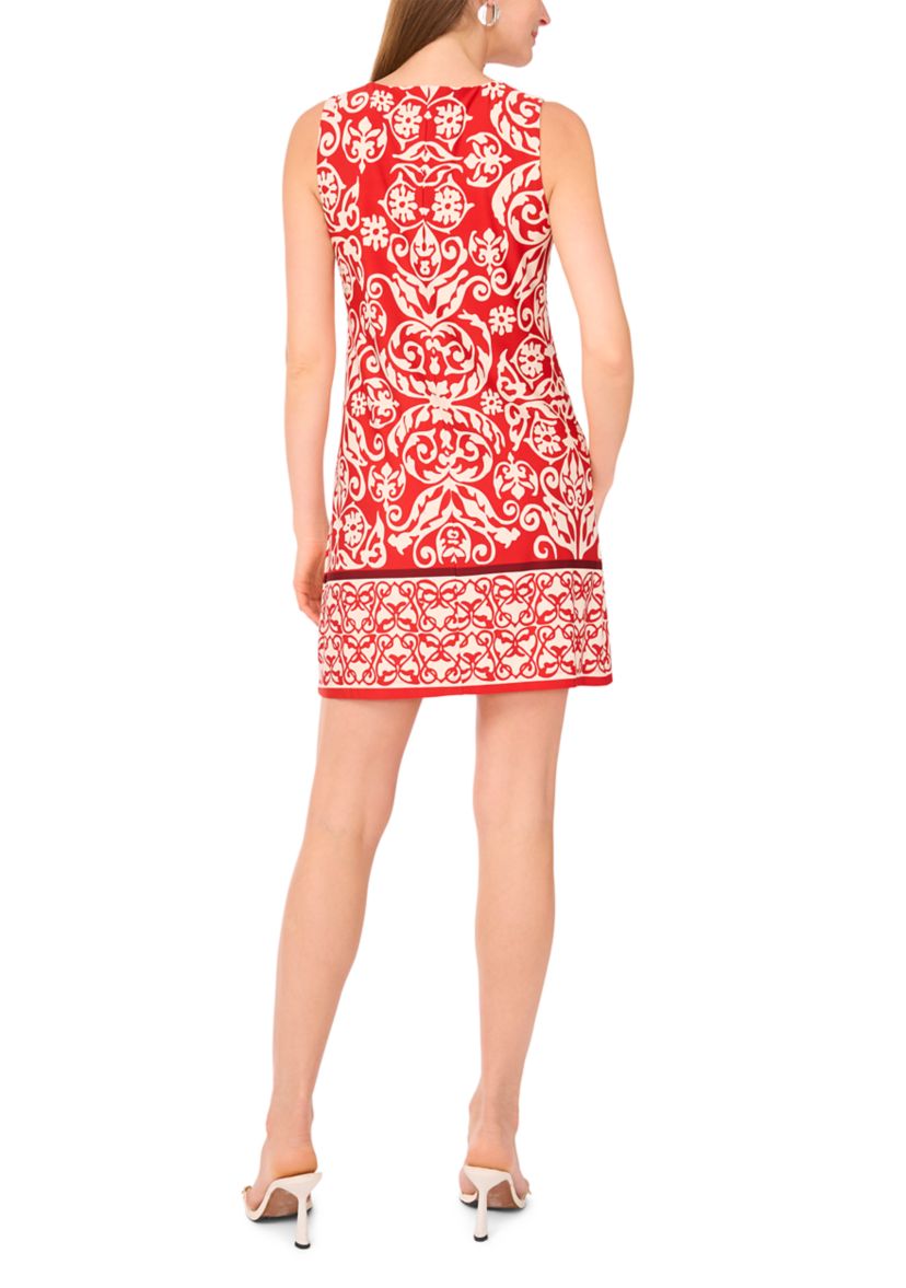 Petite Printed Mini Dress