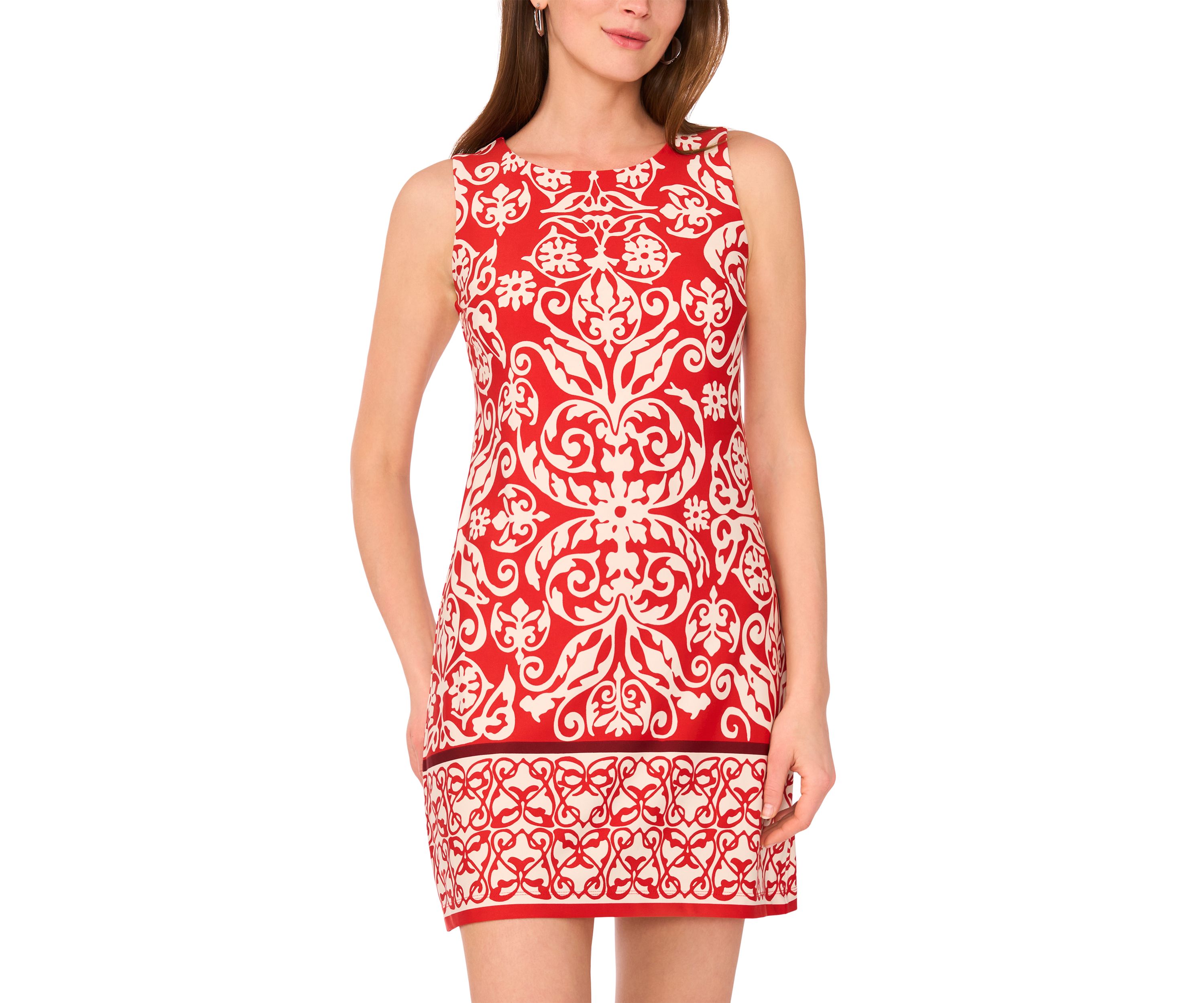 Petite Printed Mini Dress
