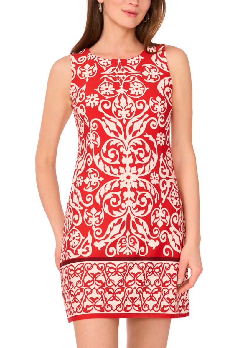 Petite Printed Mini Dress