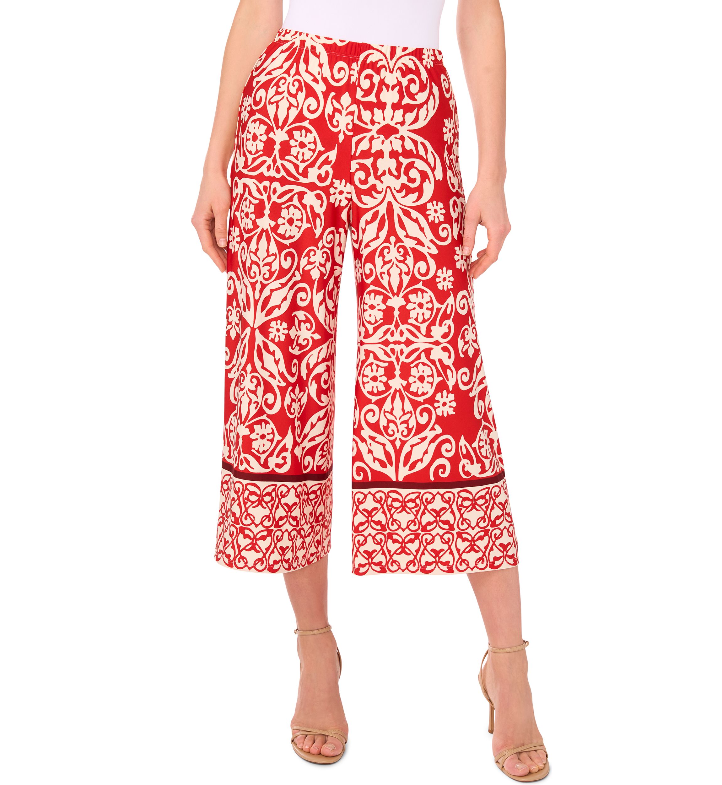 Petite Cropped Capri Pants
