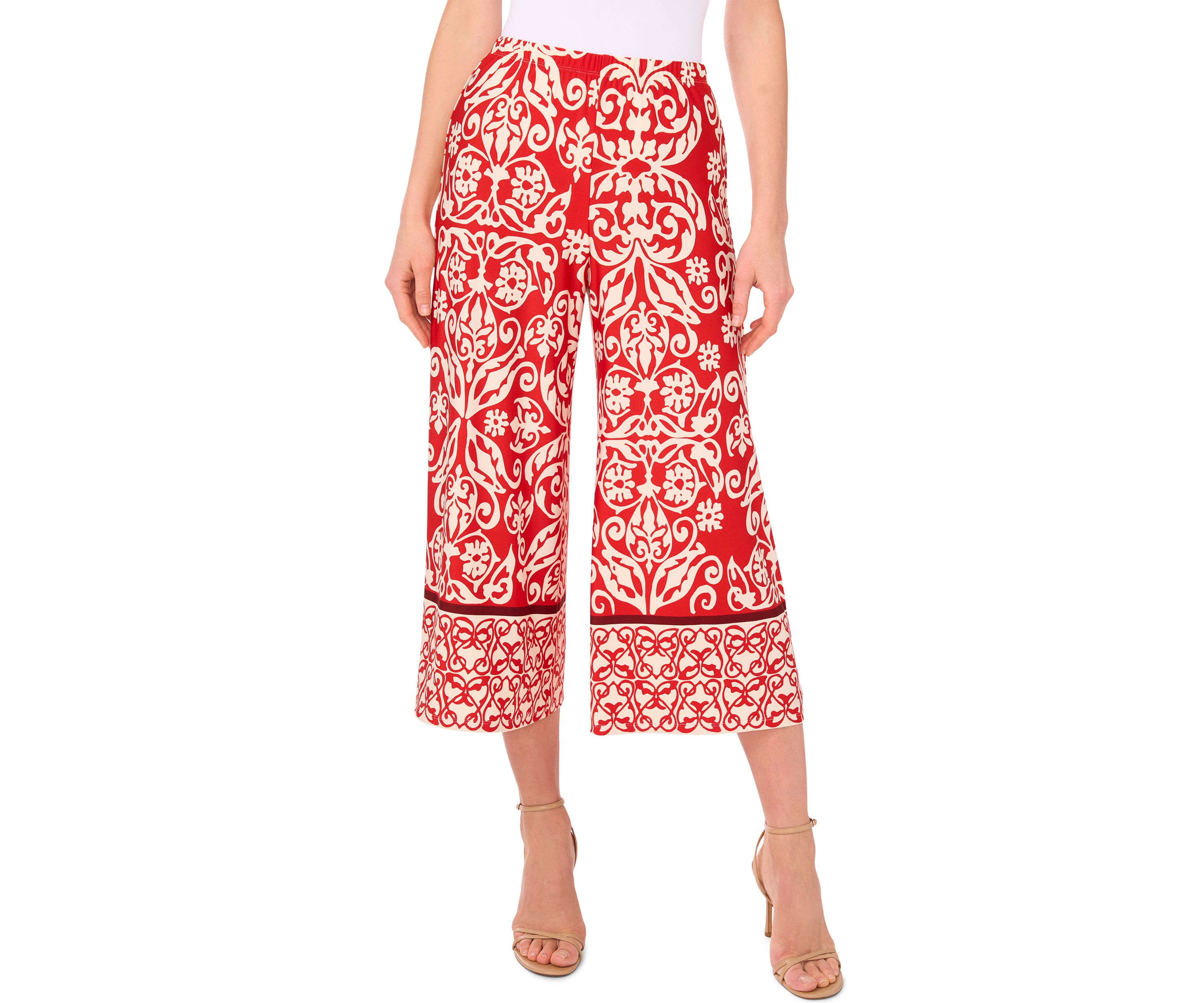 Petite Cropped Capri Pants