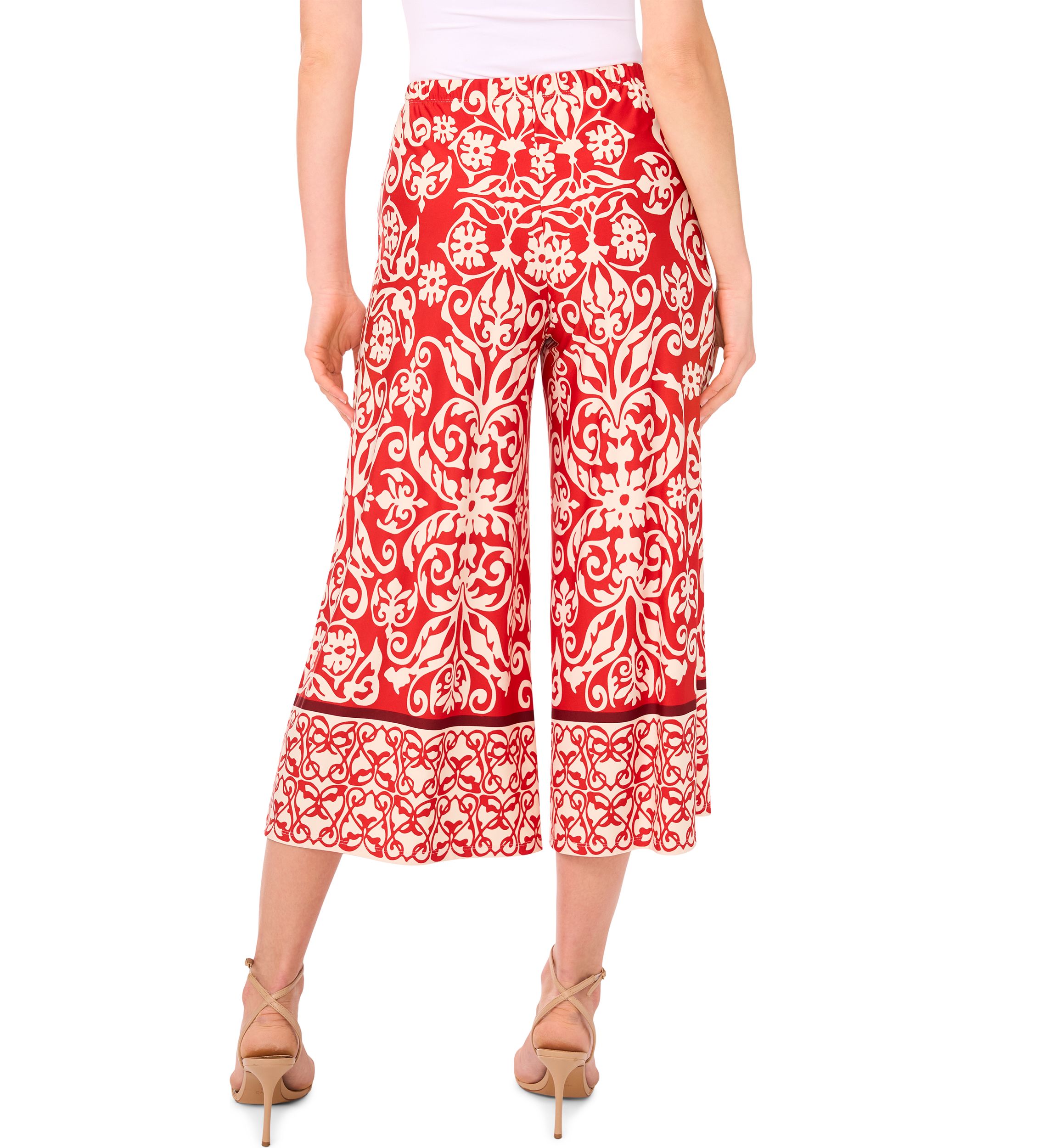 Petite Cropped Capri Pants
