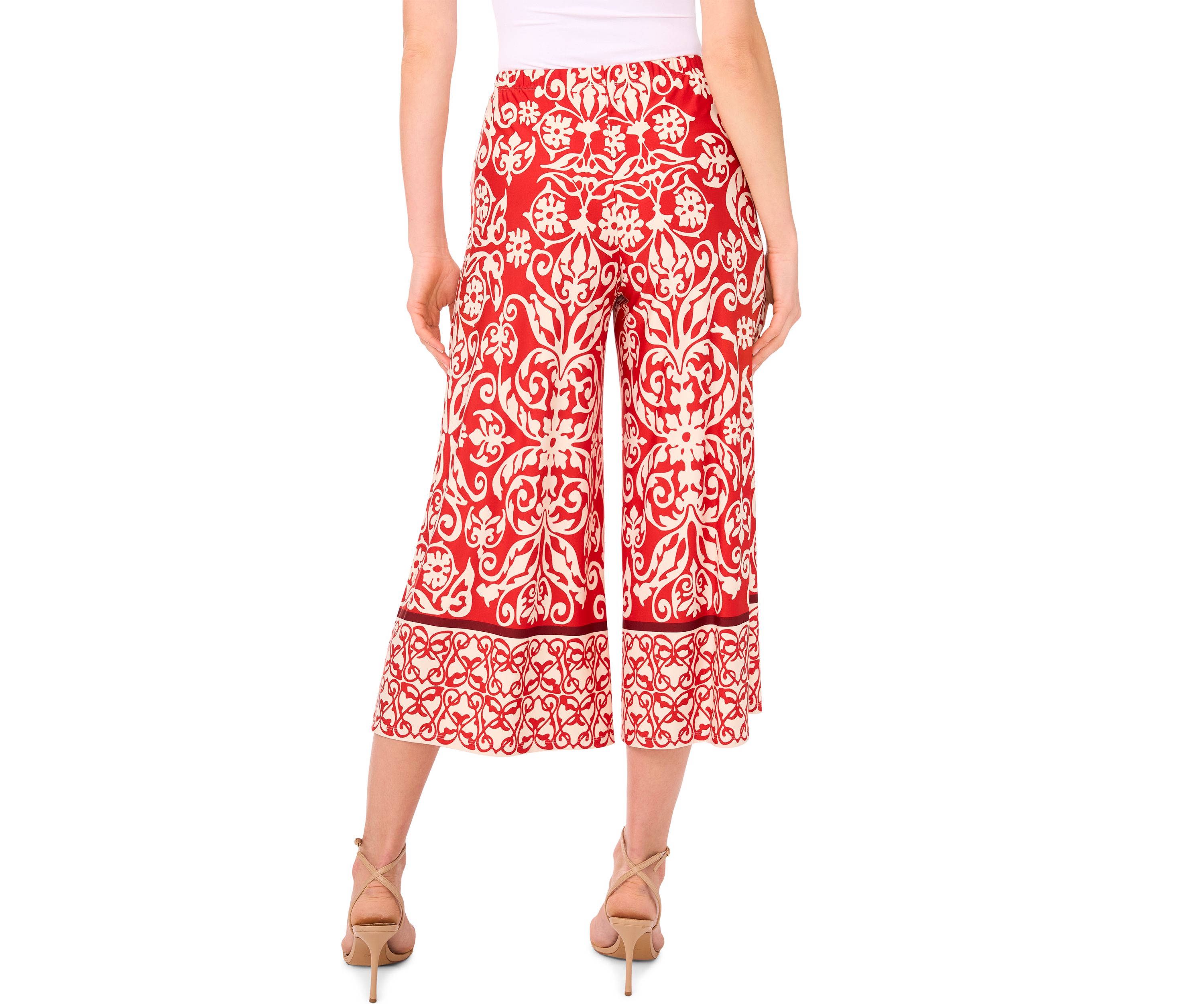 Petite Cropped Capri Pants