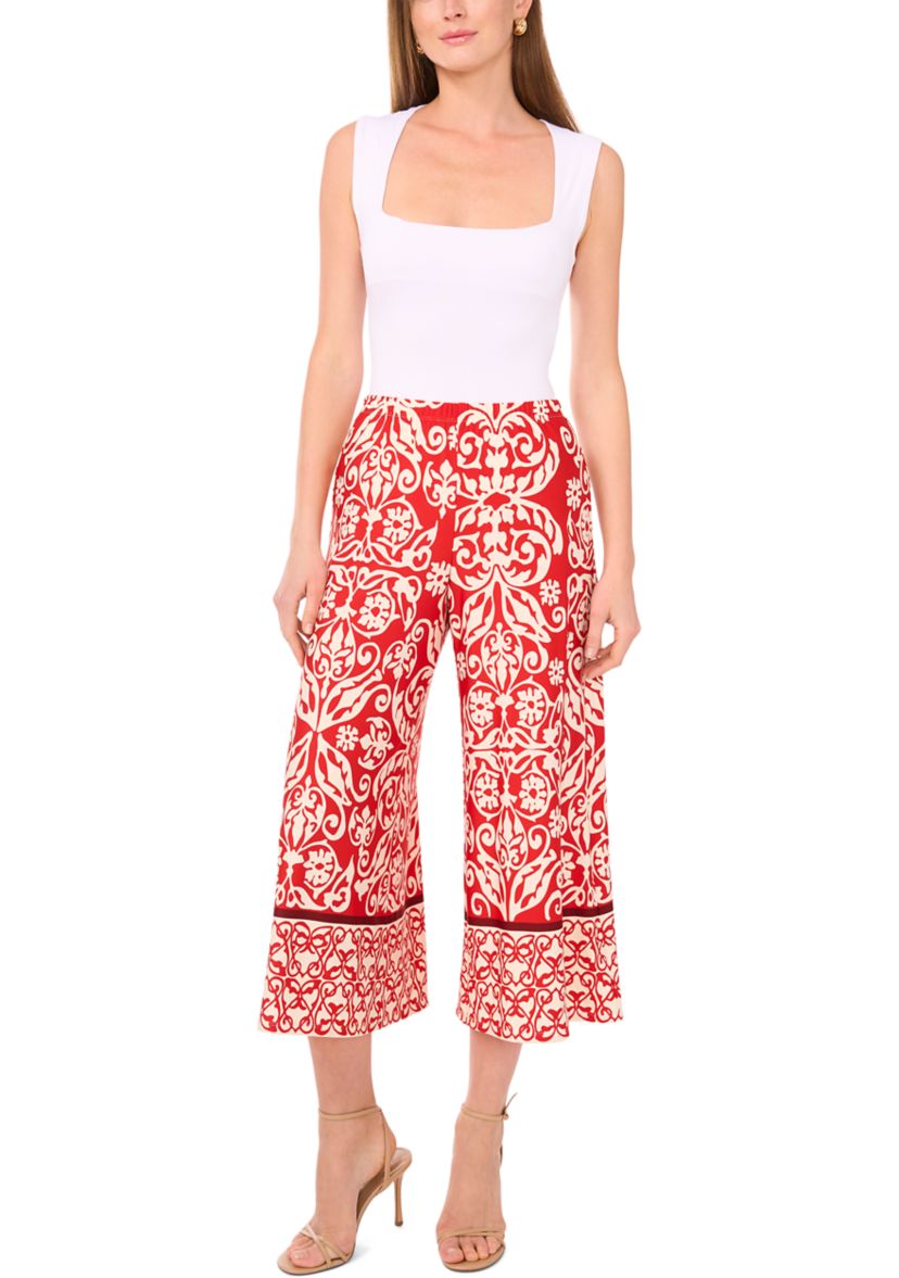 Petite Cropped Capri Pants
