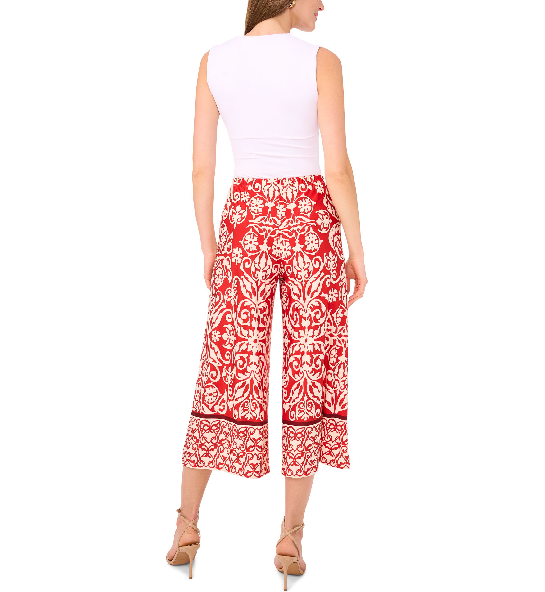 Petite Cropped Capri Pants