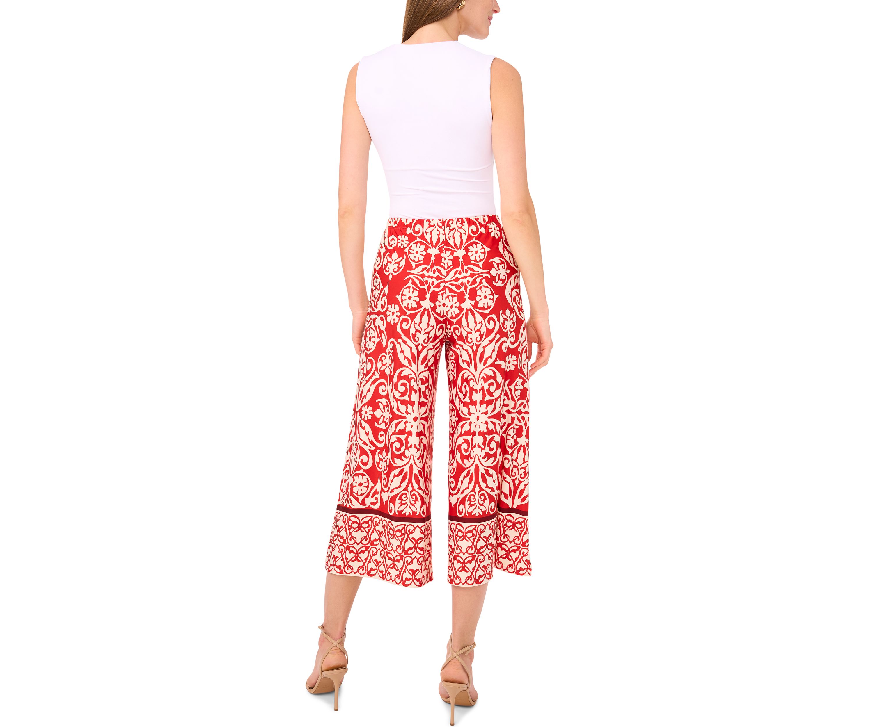 Petite Cropped Capri Pants