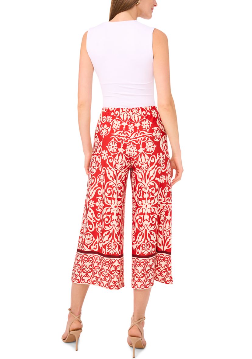 Petite Cropped Capri Pants