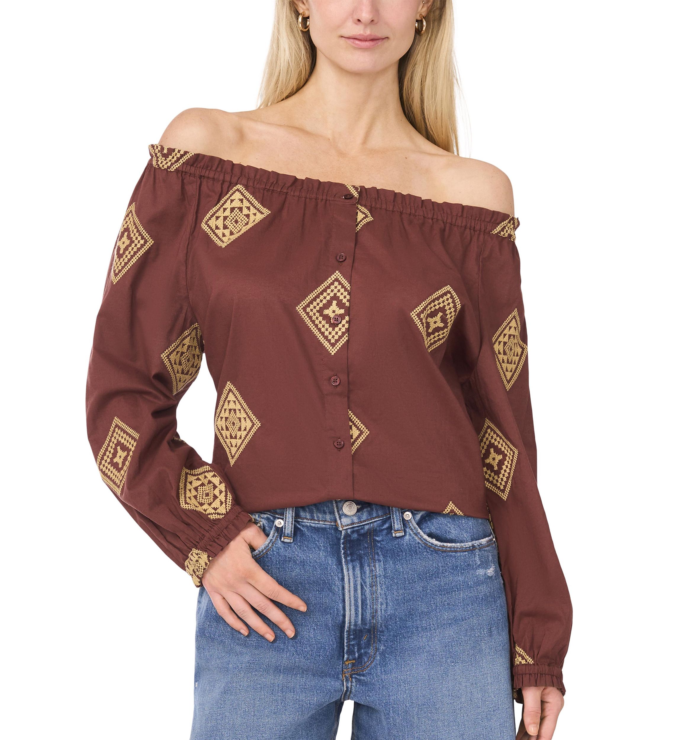 Petite Off the Shoulder Top