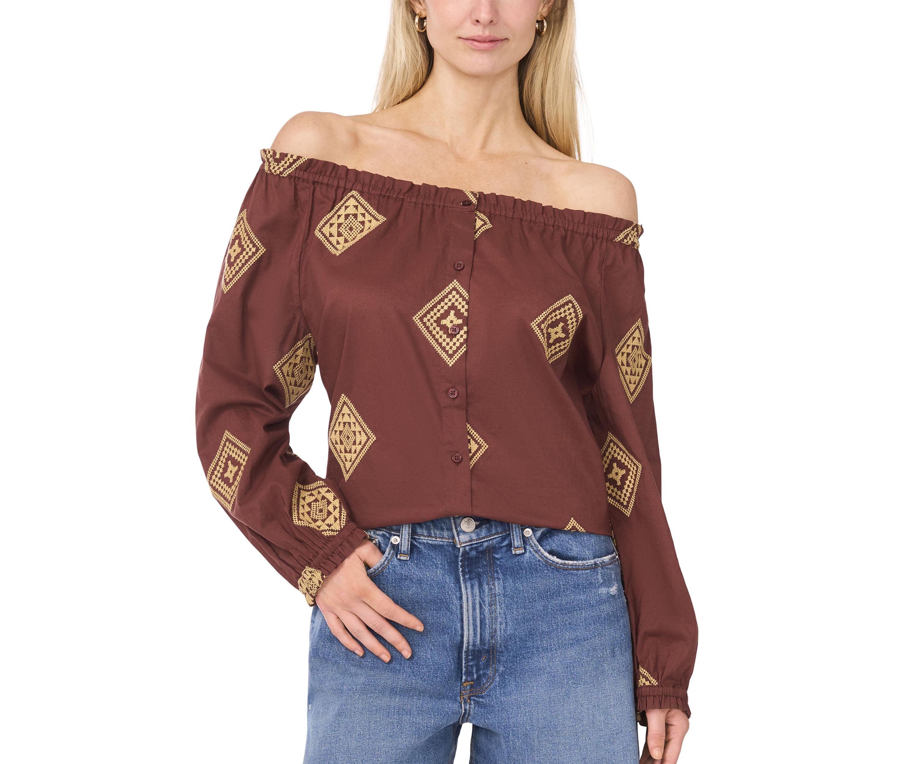Petite Off the Shoulder Top