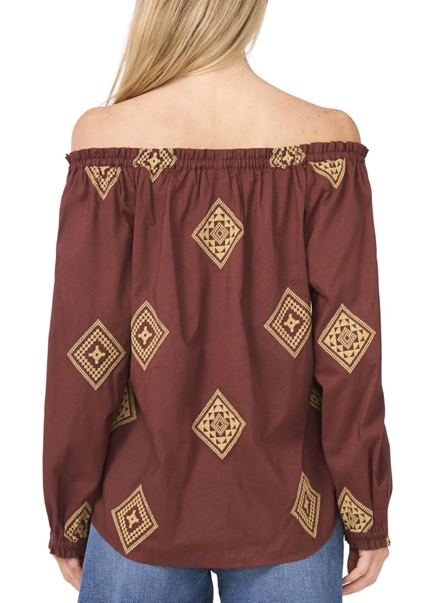 Petite Off the Shoulder Top