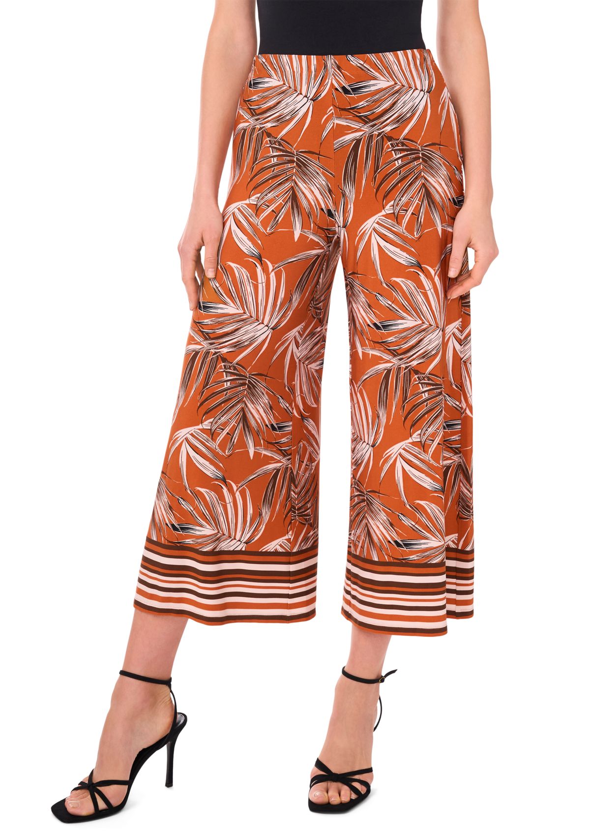 Petite Printed Pants