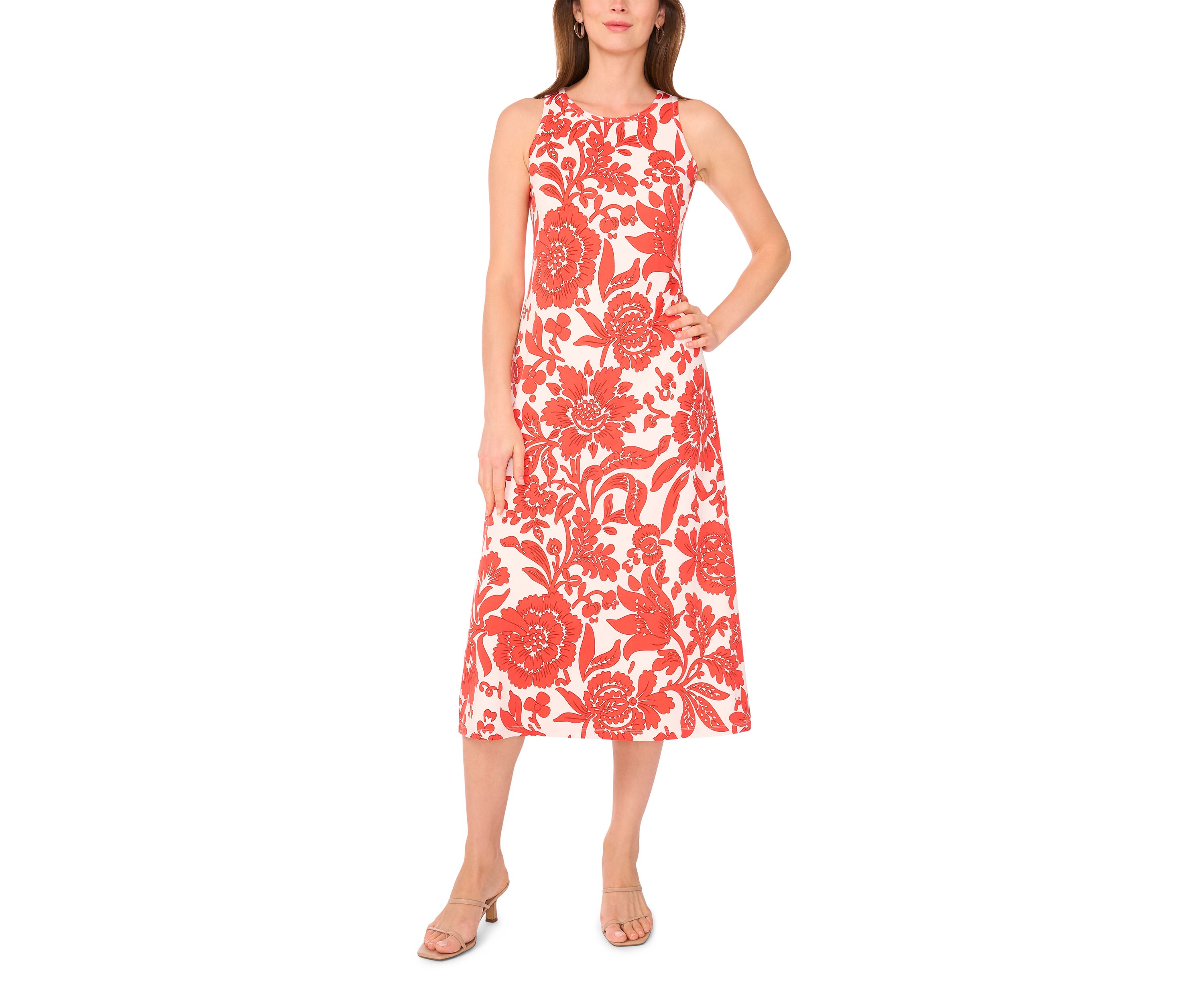 Petite Printed Maxi Dress