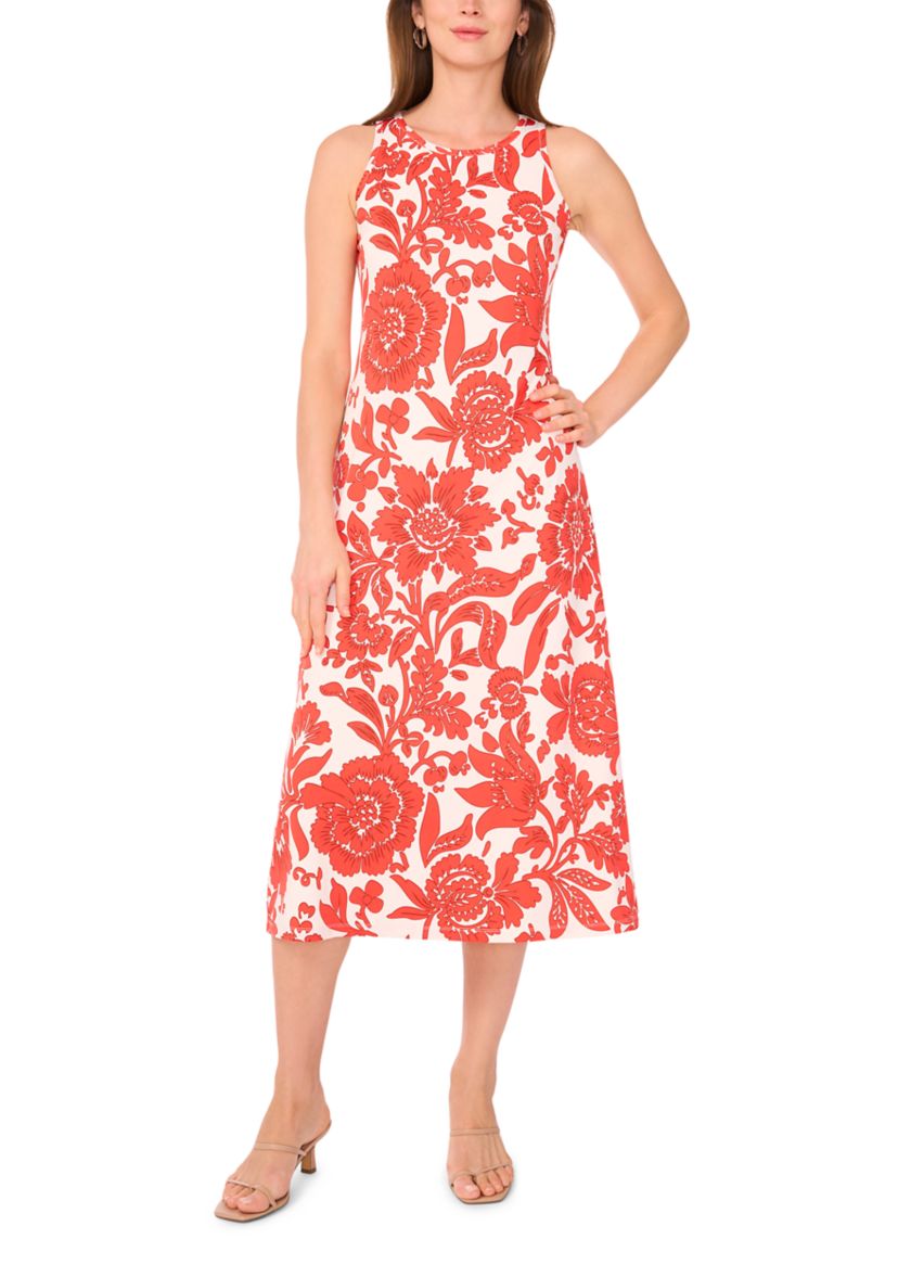 Petite Printed Maxi Dress