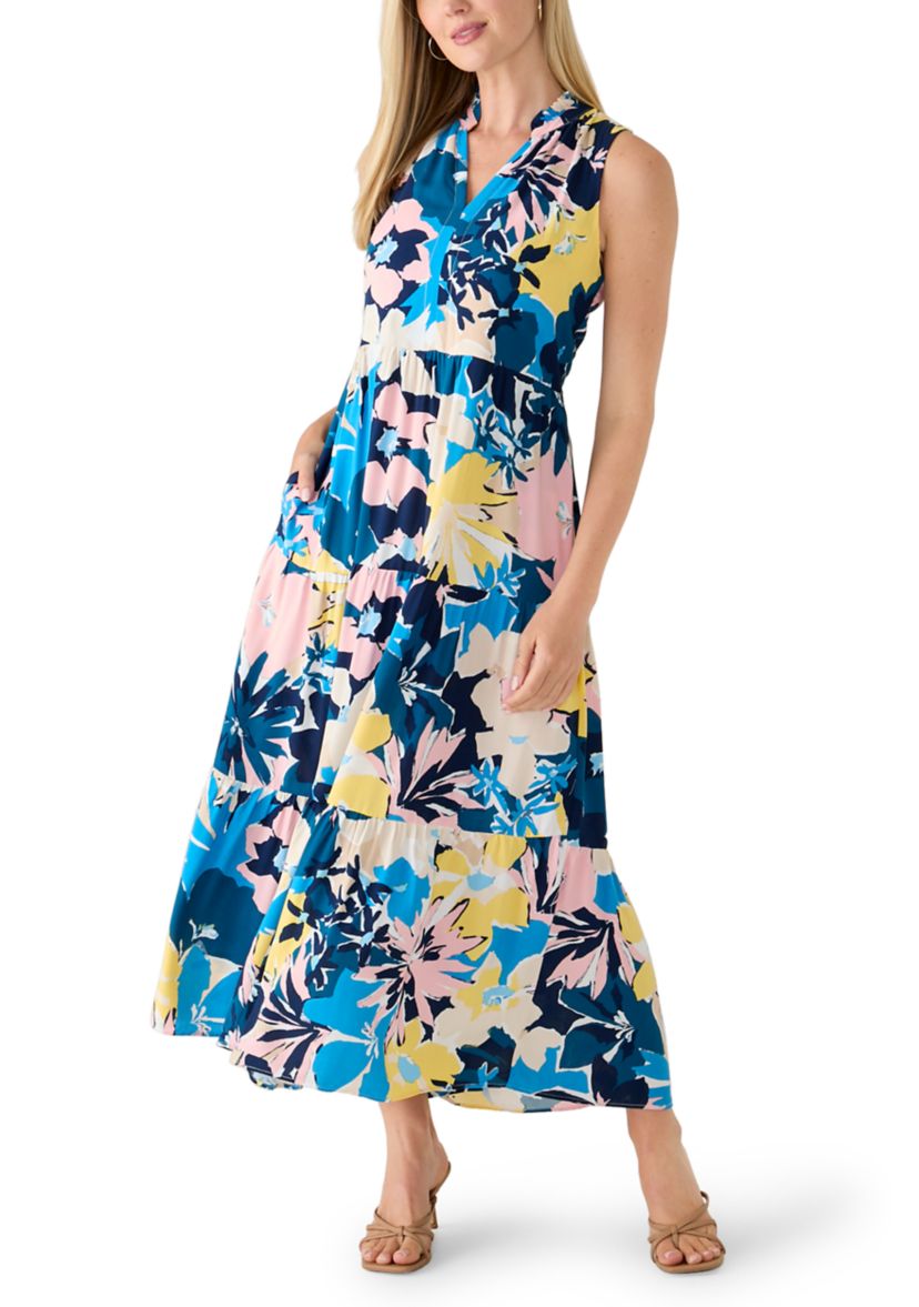 petite midi tank dress Denim & Co. Size XS Petite Texture Knit Midi Tank Dress w/Keyhole Back  A650600