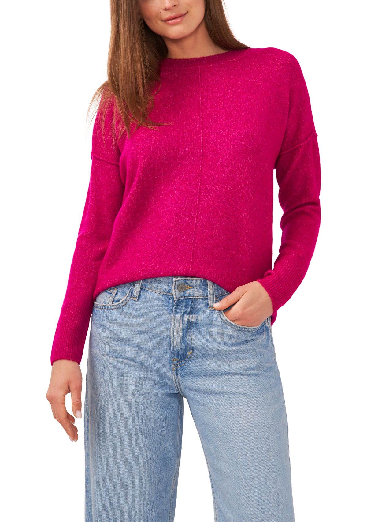 Petite Solid Pullover
