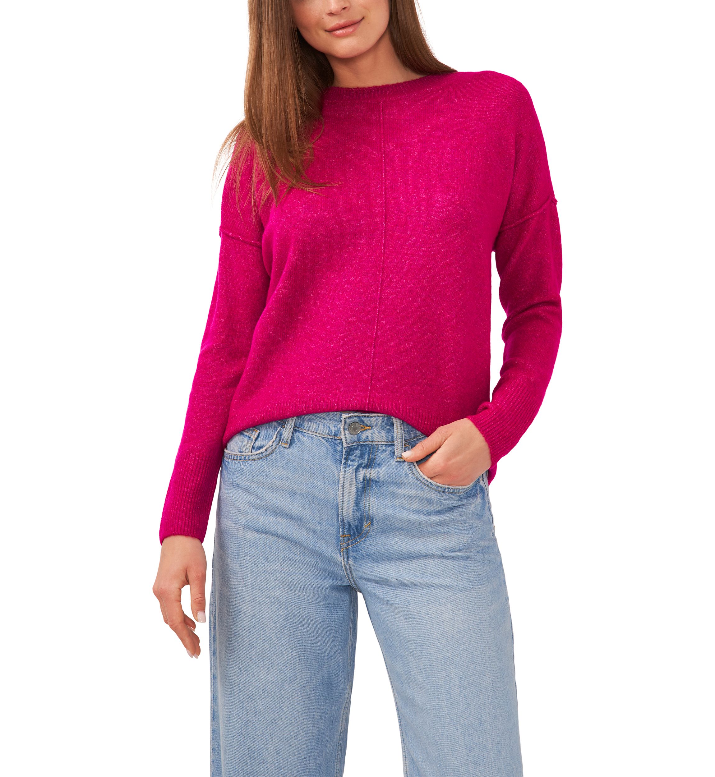 Petite Solid Pullover