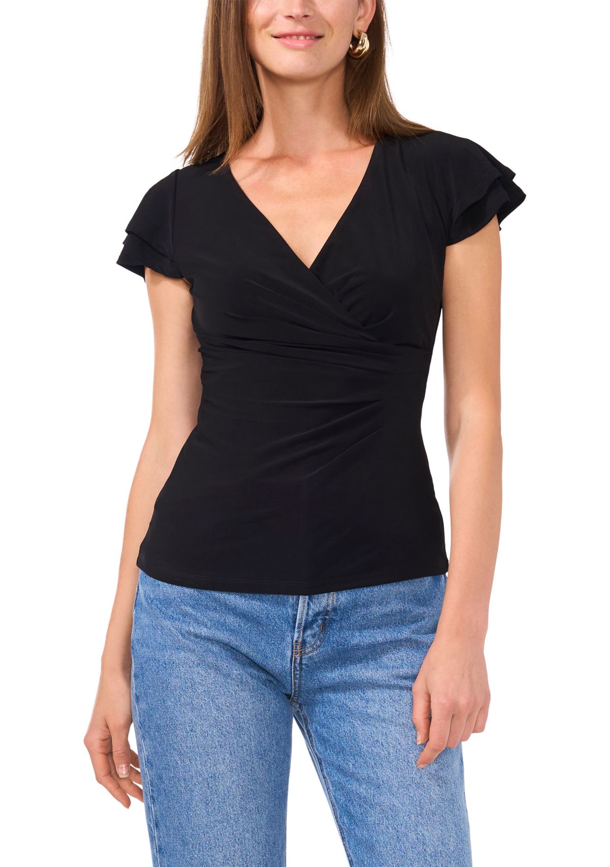 Petite Surplice Top