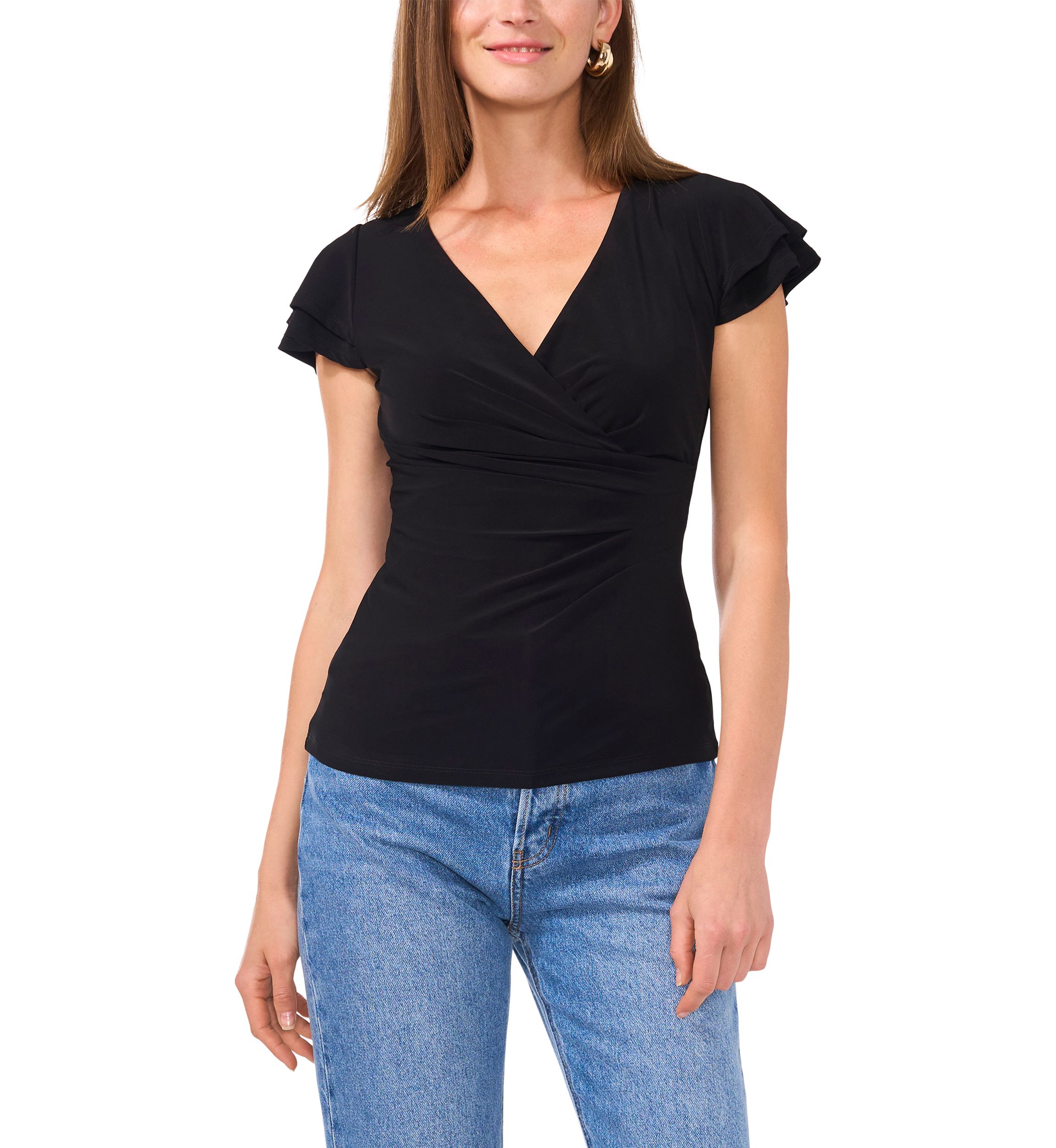 Petite Surplice Top