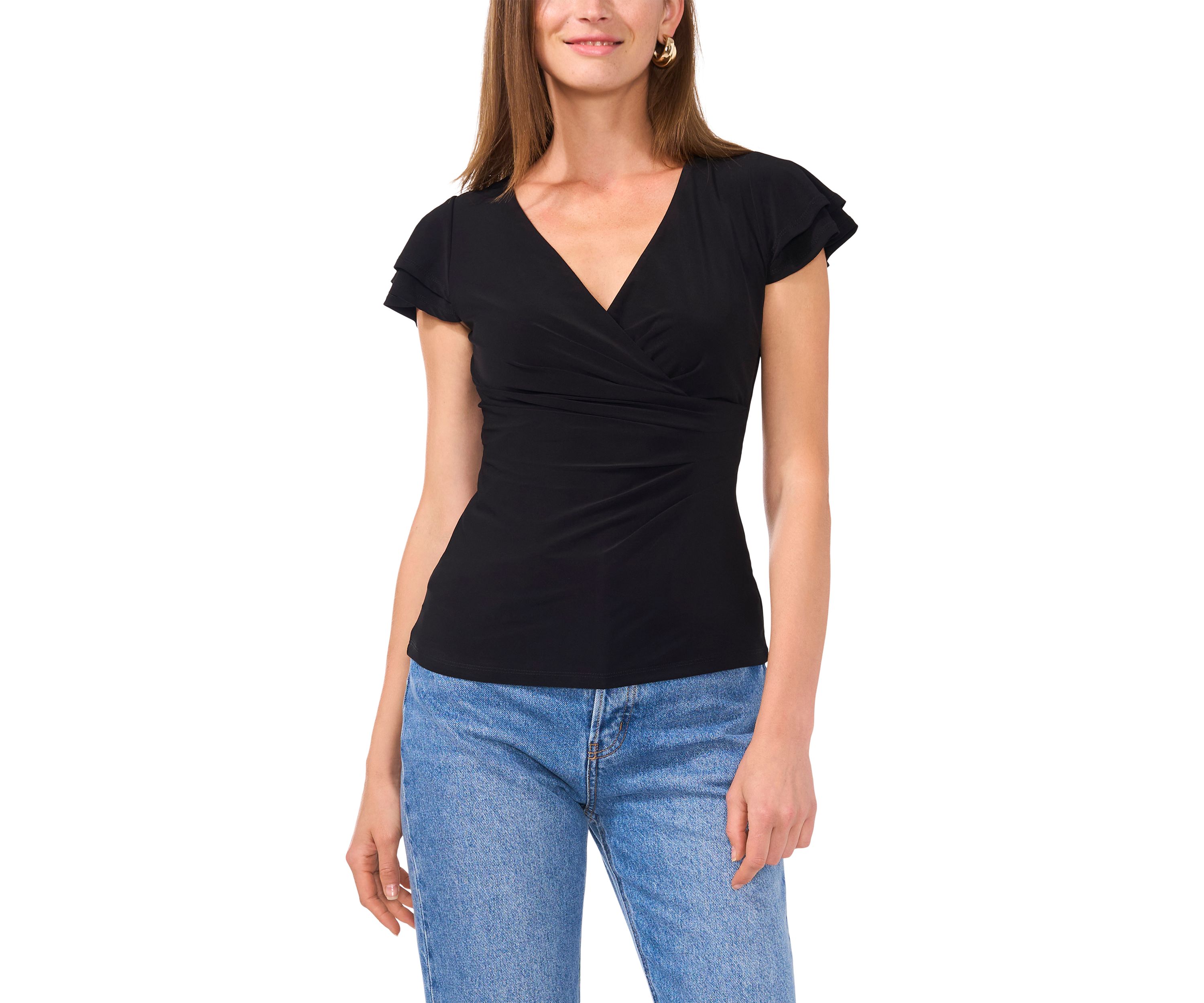 Petite Surplice Top