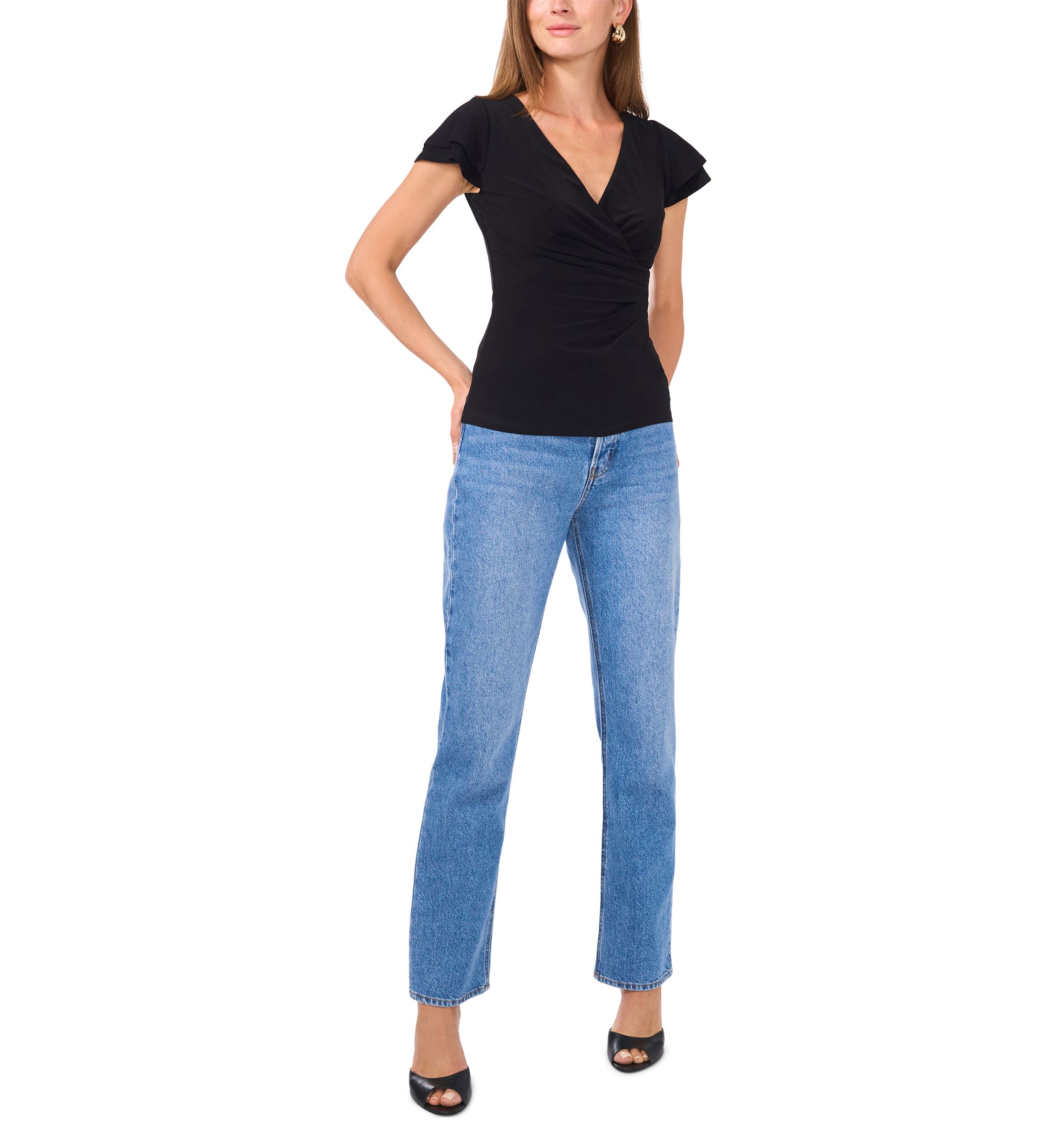 Petite Surplice Top