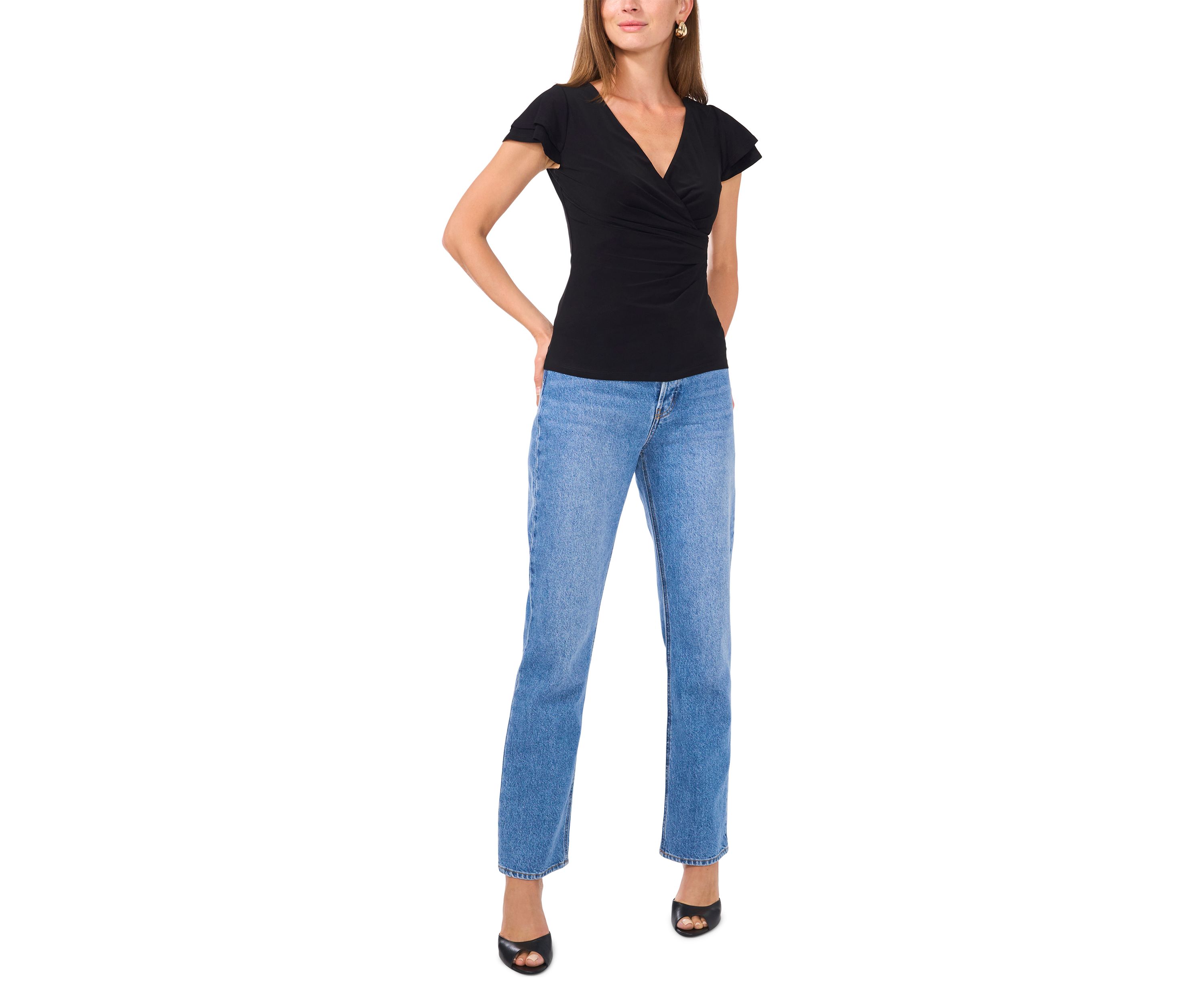 Petite Surplice Top