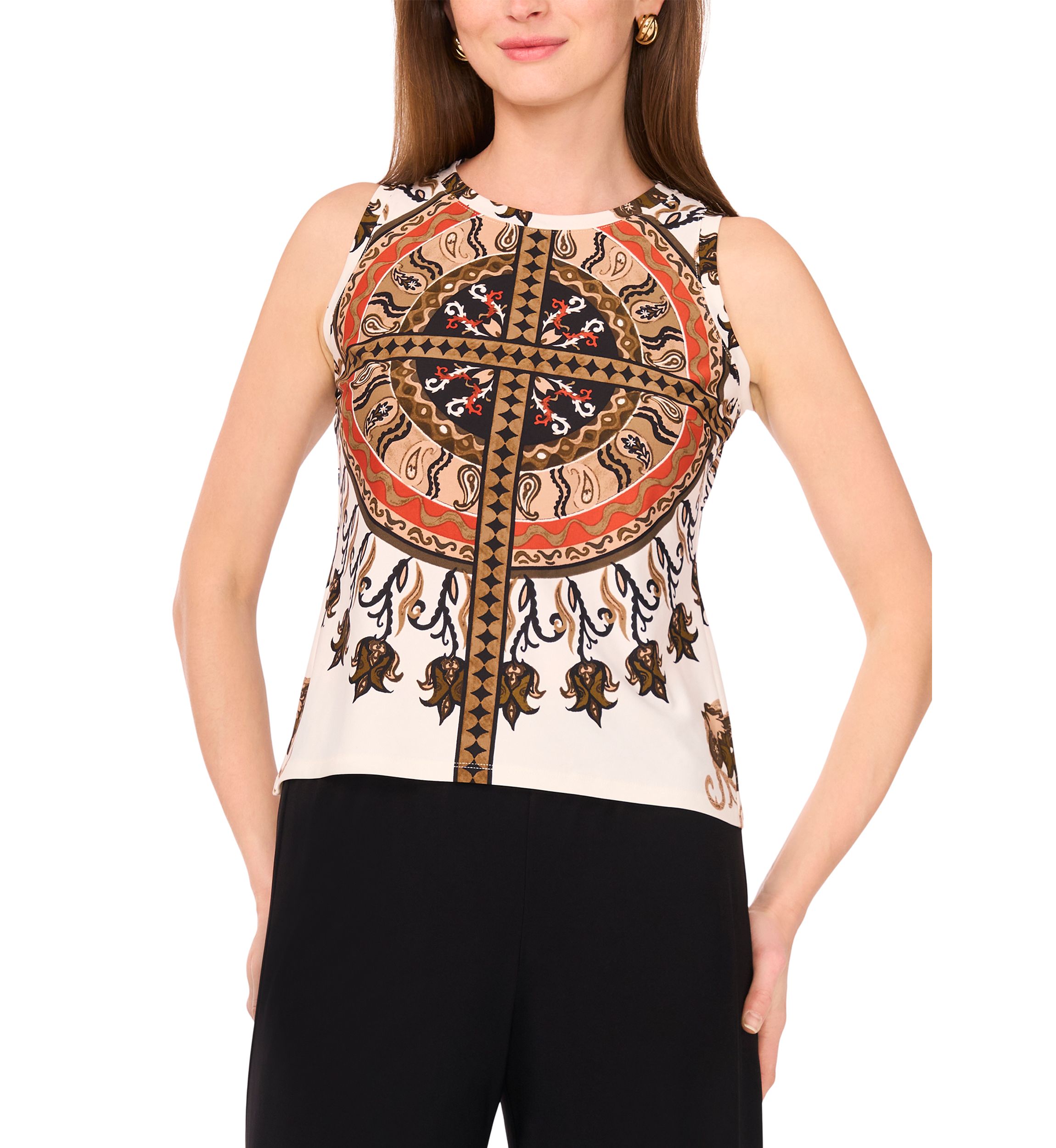 Petite Printed Tank Top