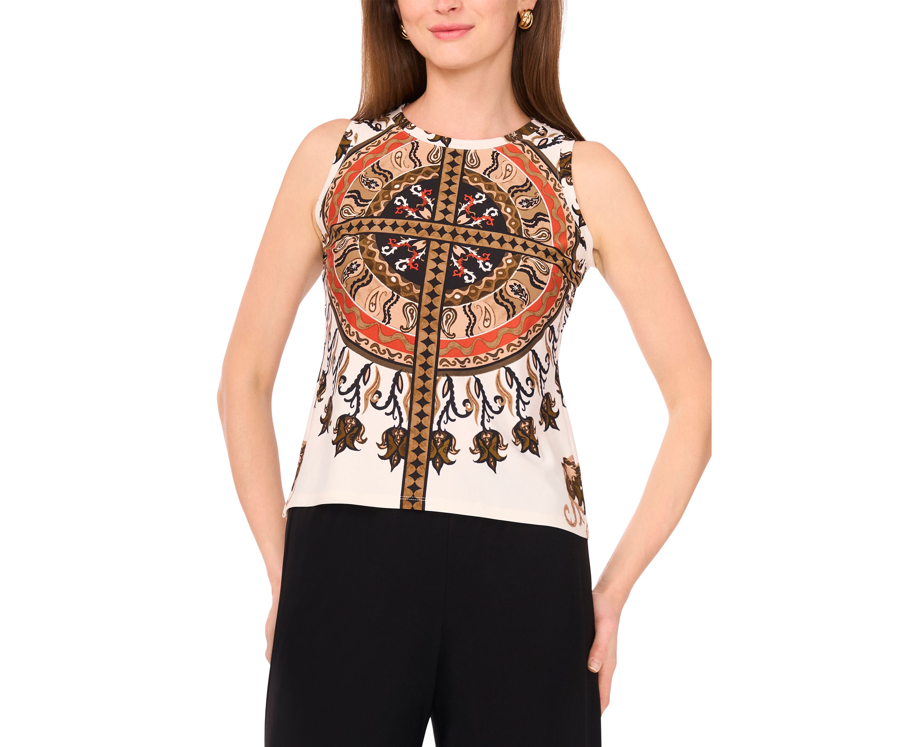 Petite Printed Tank Top