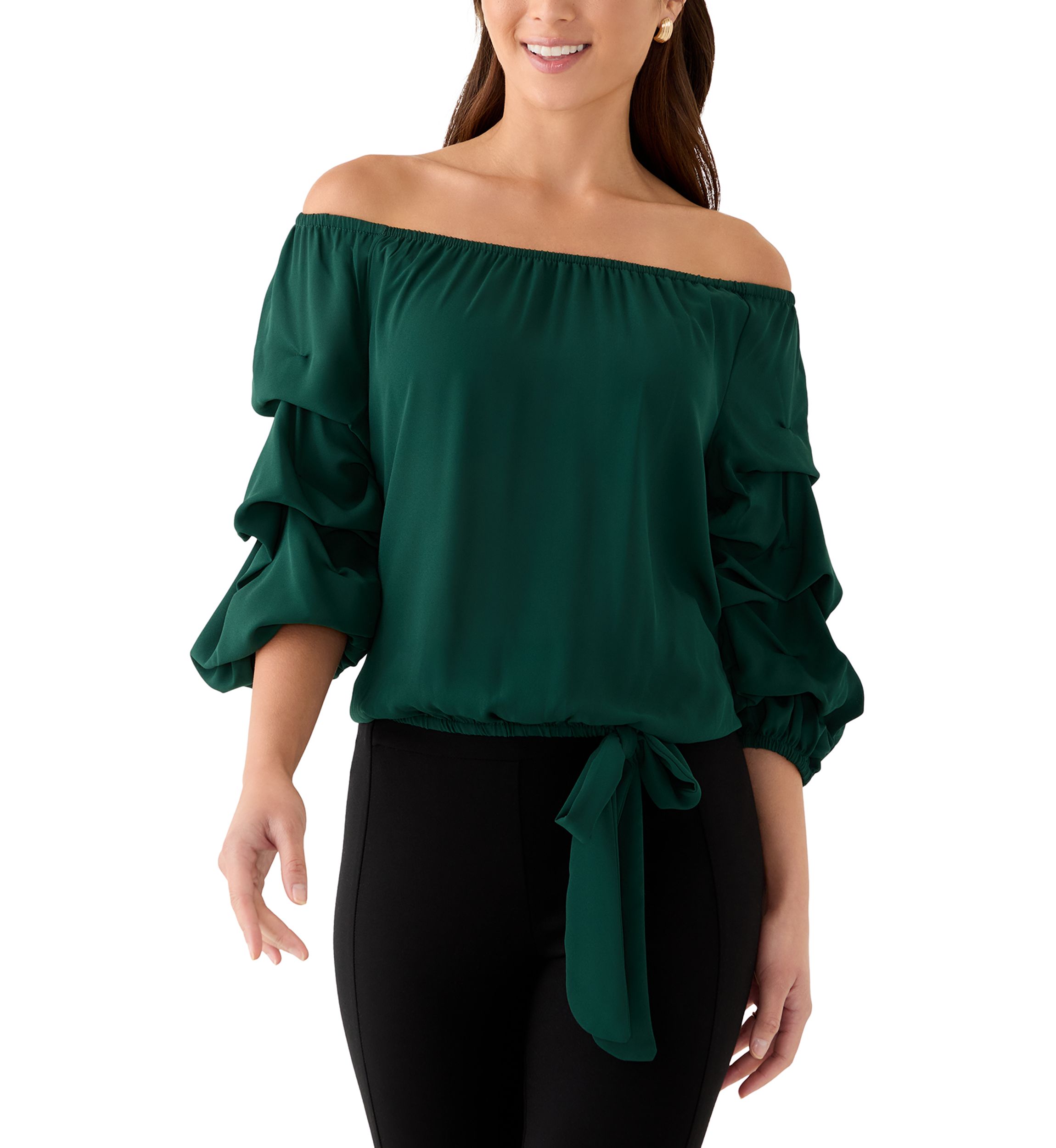 Petite Off the Shoulder Top