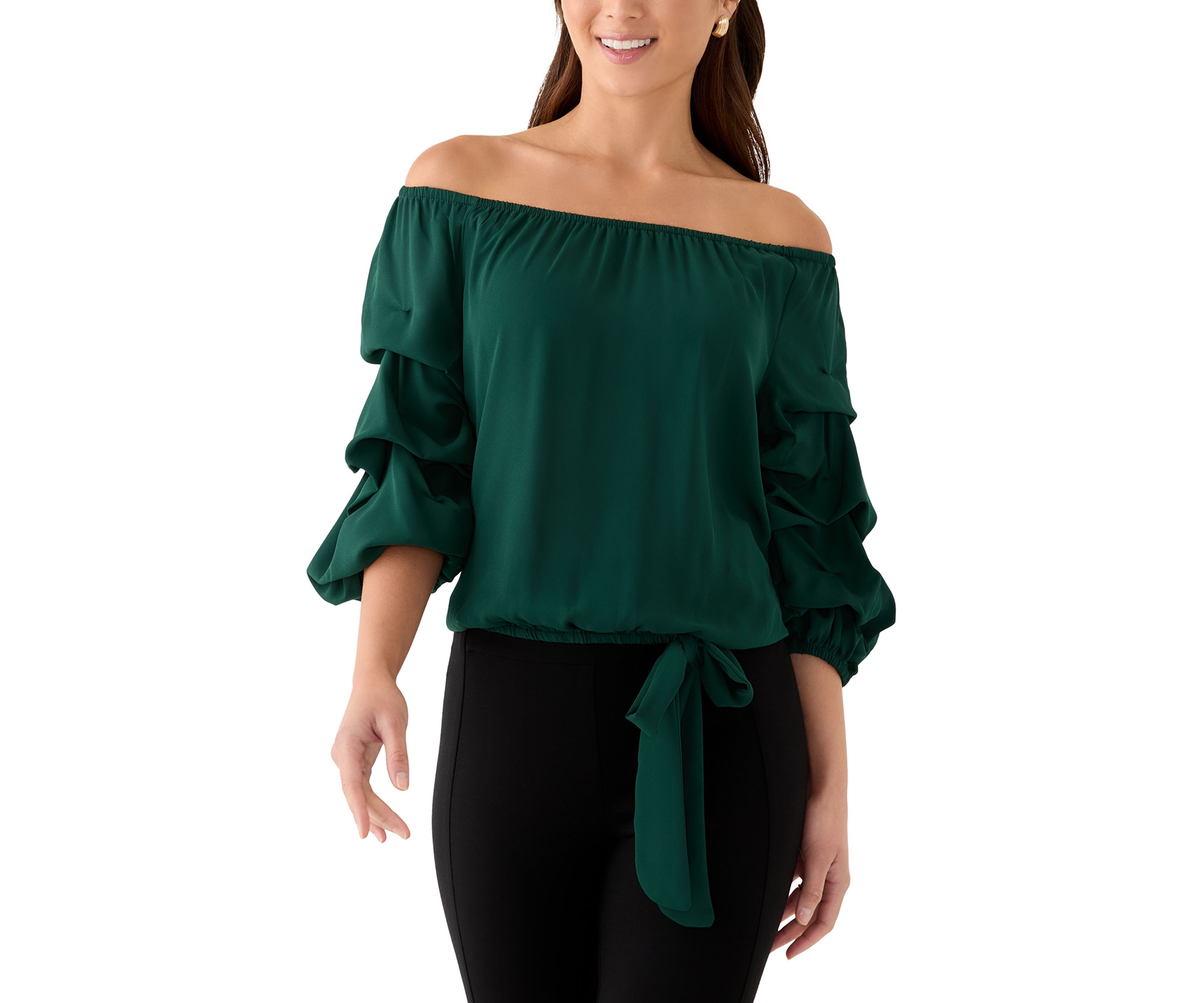 Petite Off the Shoulder Top