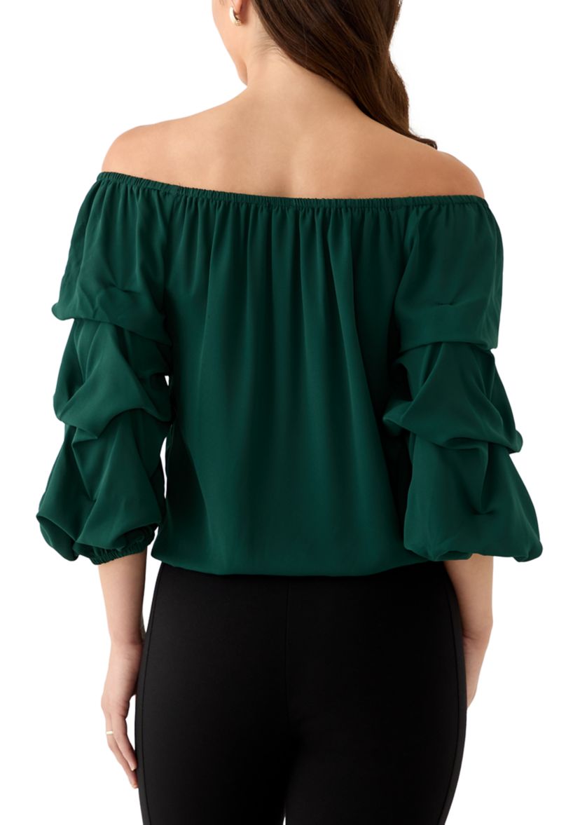 Petite Off the Shoulder Top