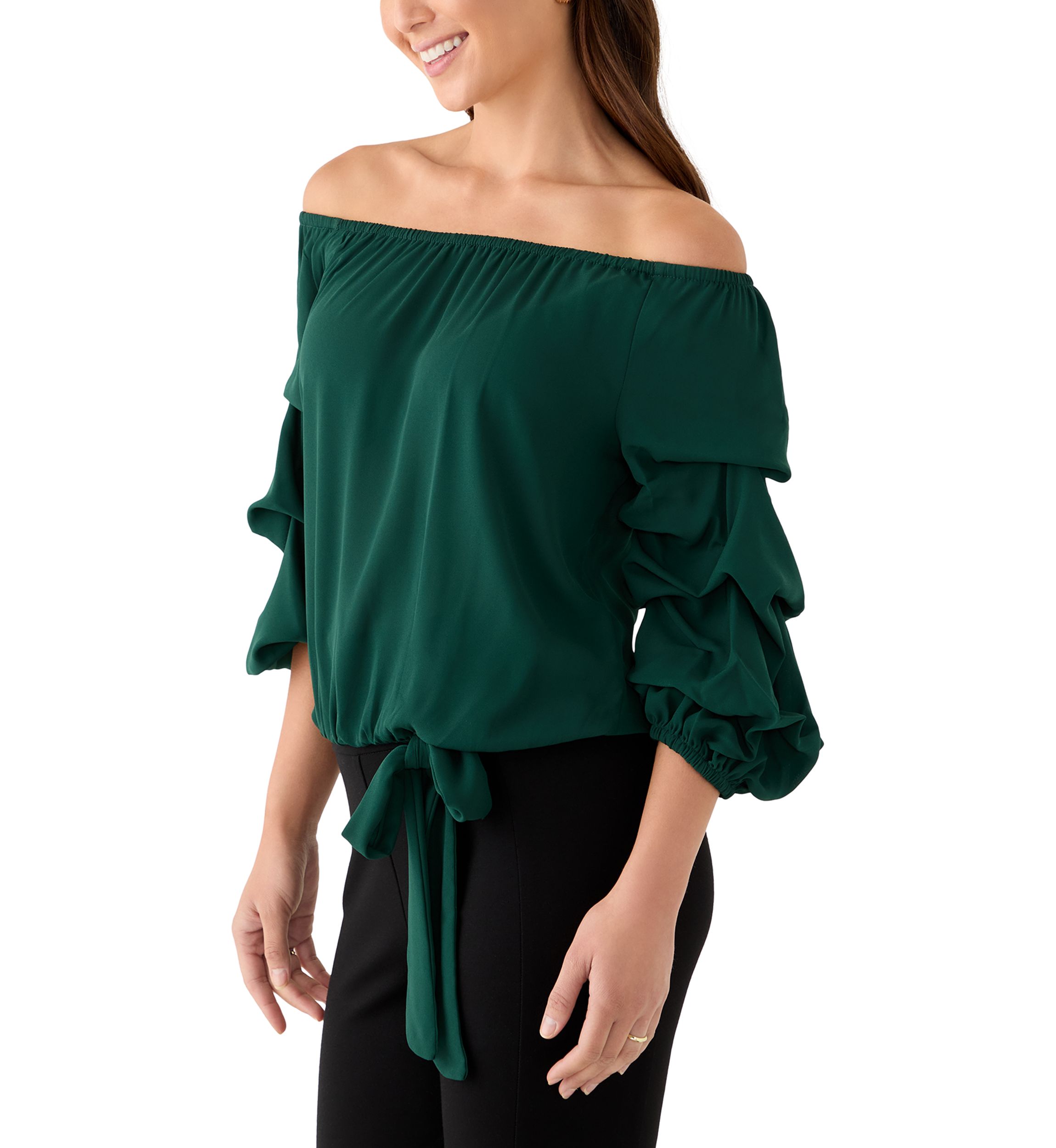 Petite Off the Shoulder Top