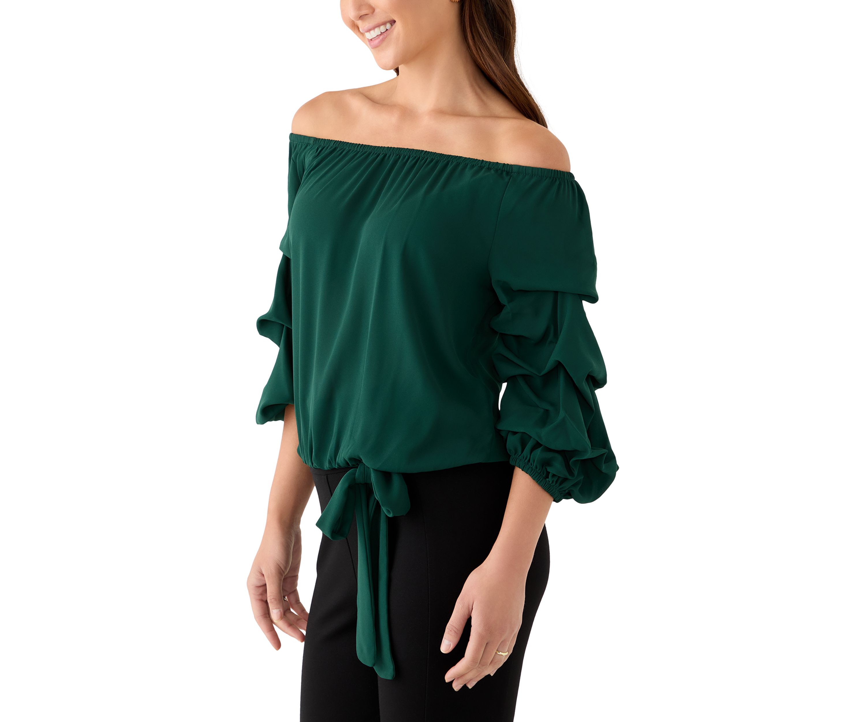 Petite Off the Shoulder Top