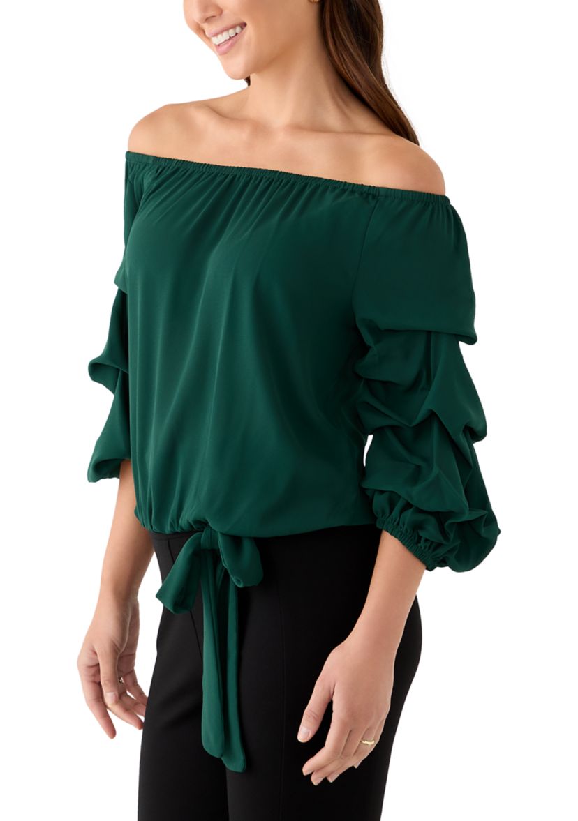 Petite Off the Shoulder Top
