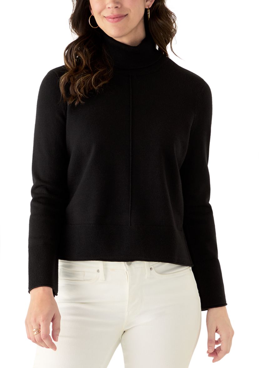 取寄) ヴィンスカムート レディース モック ネック トップ ウィズ