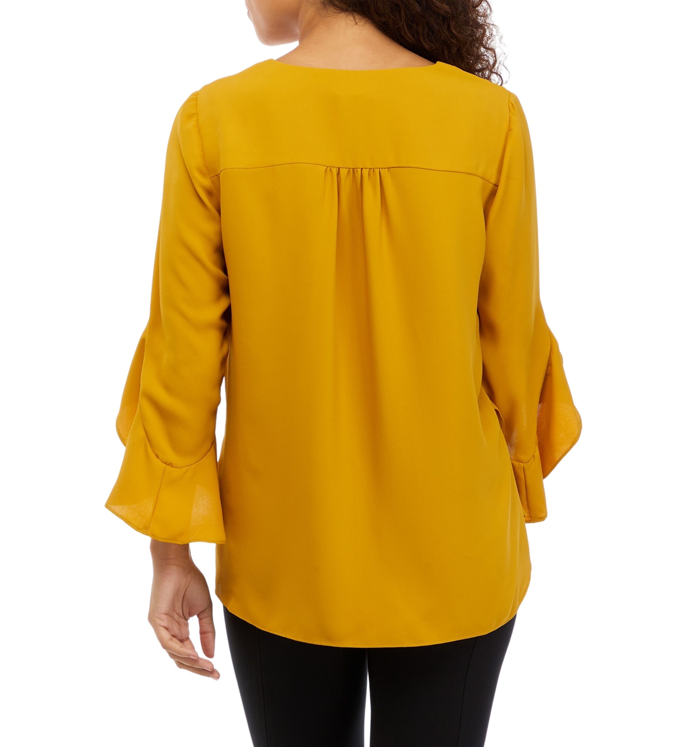 Petite Flutter Sleeve Top