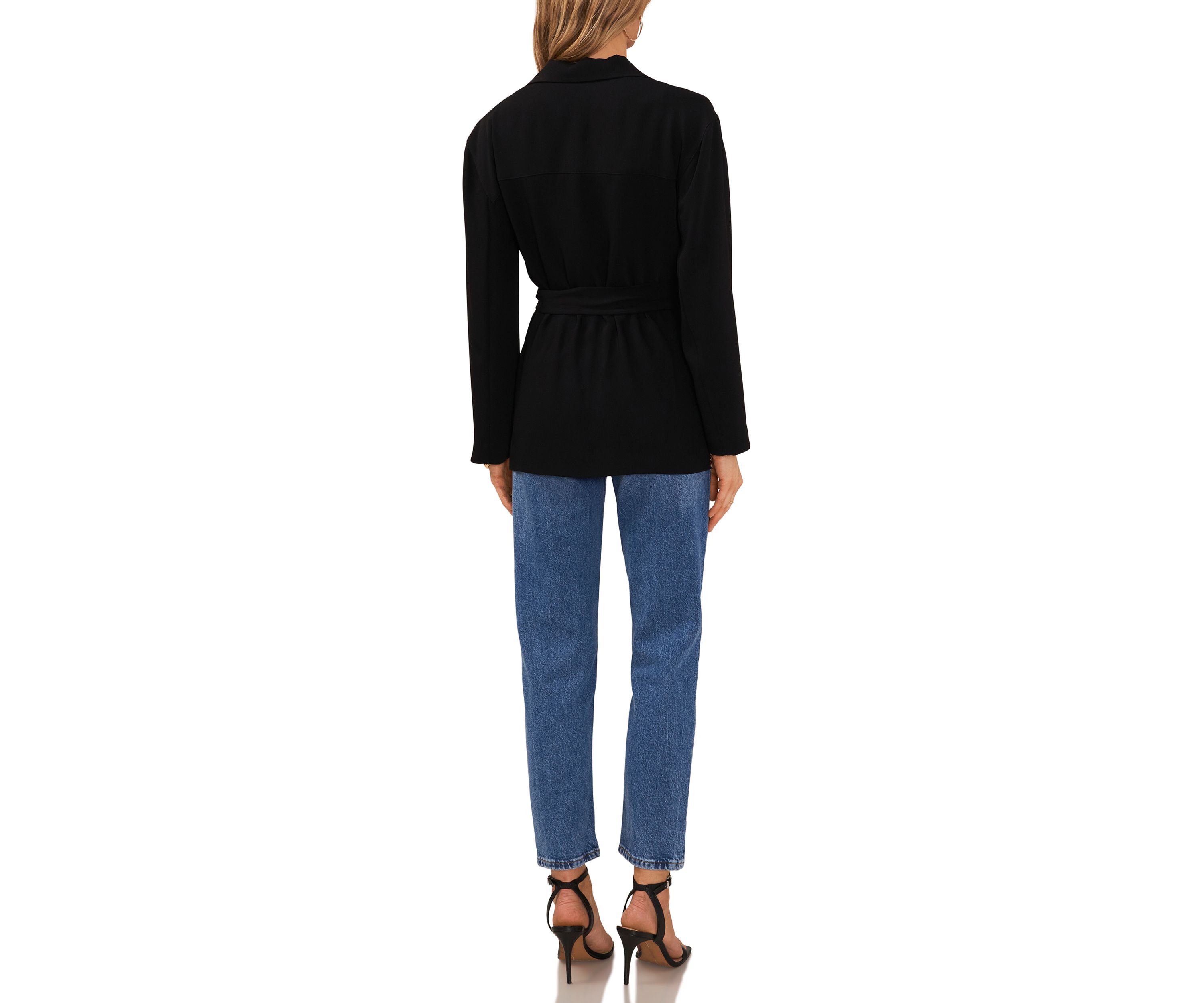 Petite Slouchy Patch Jacket