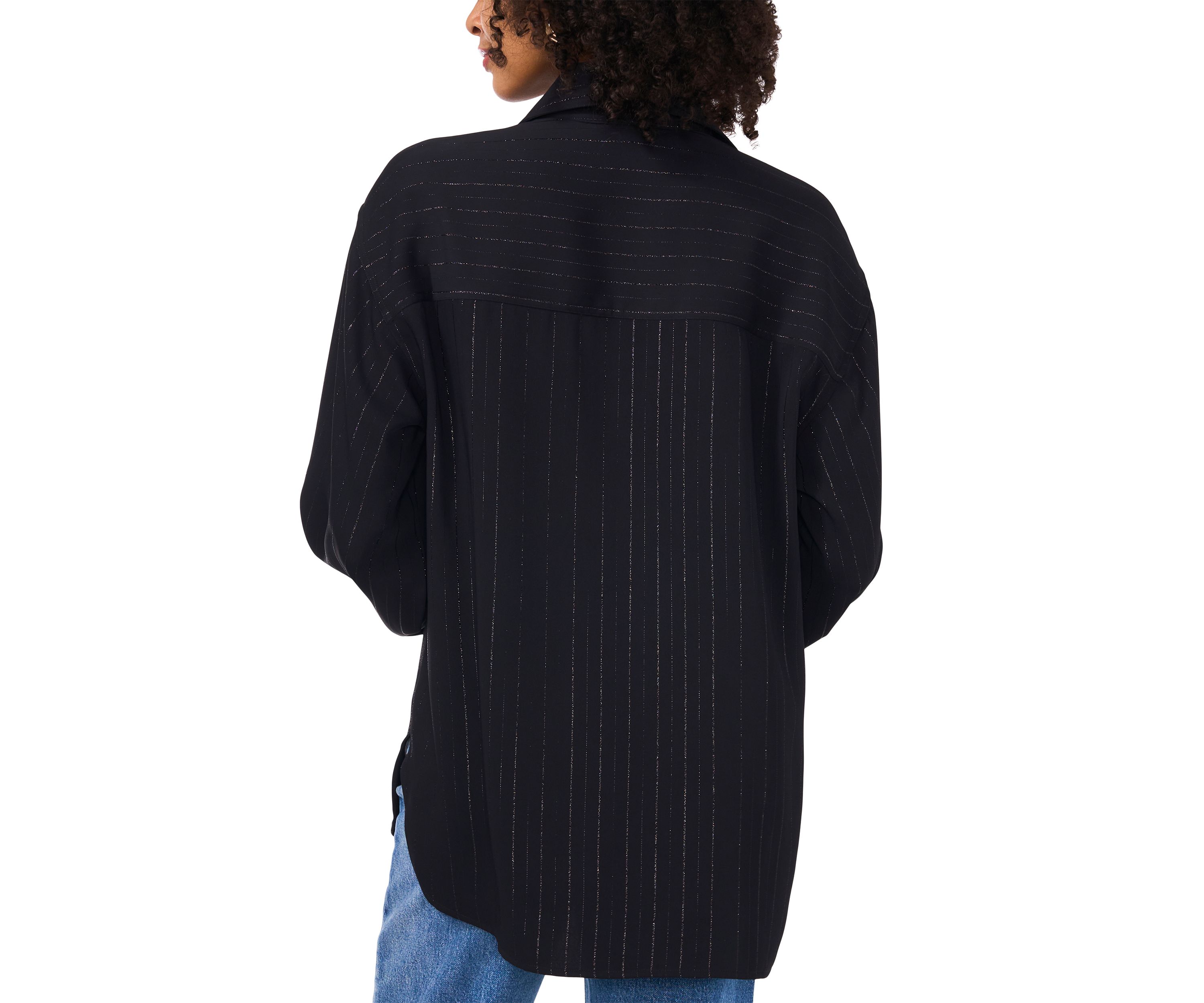 Petite Double Pocket Shirt Jacket