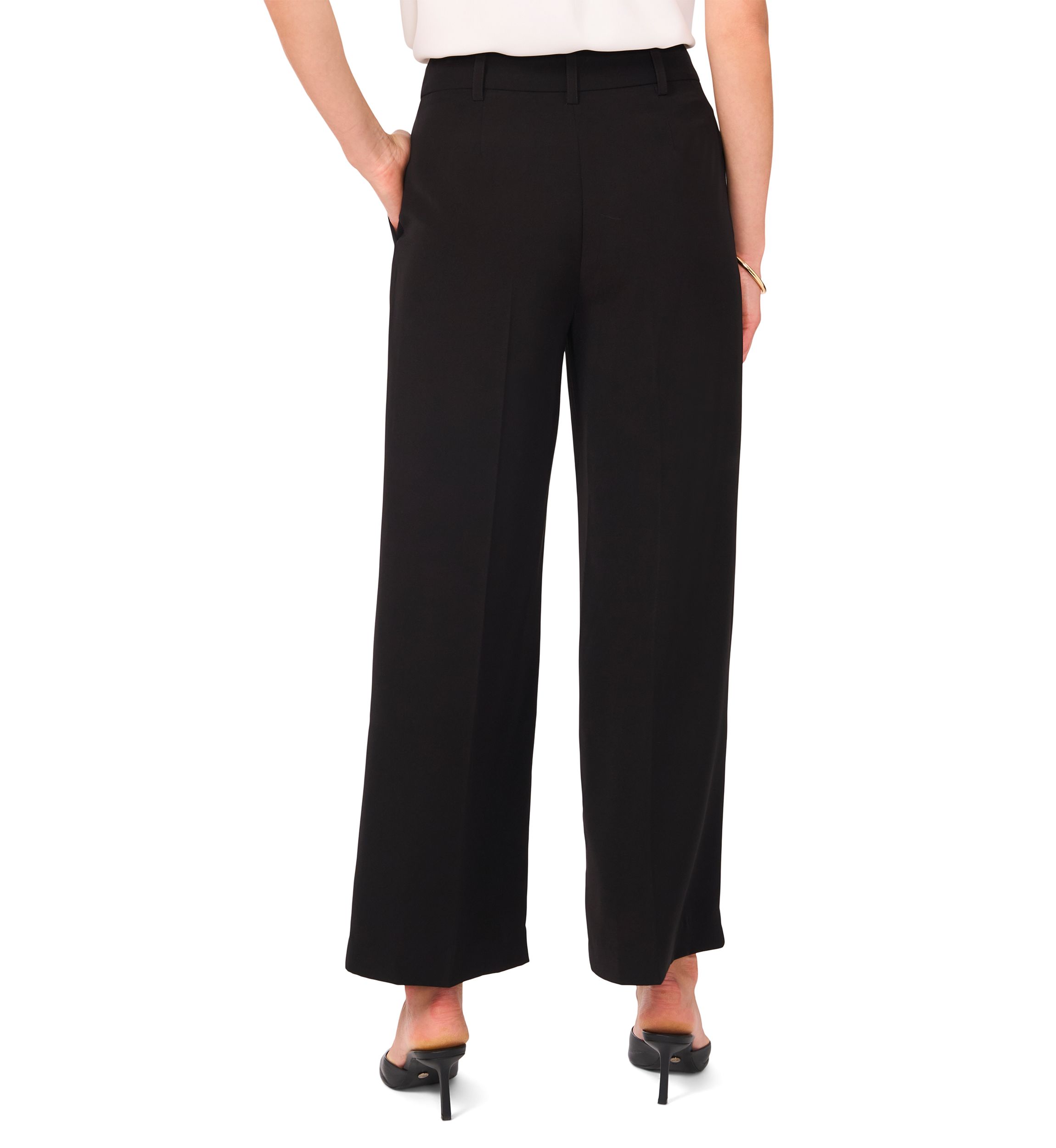 Petite Color Tipped Pants