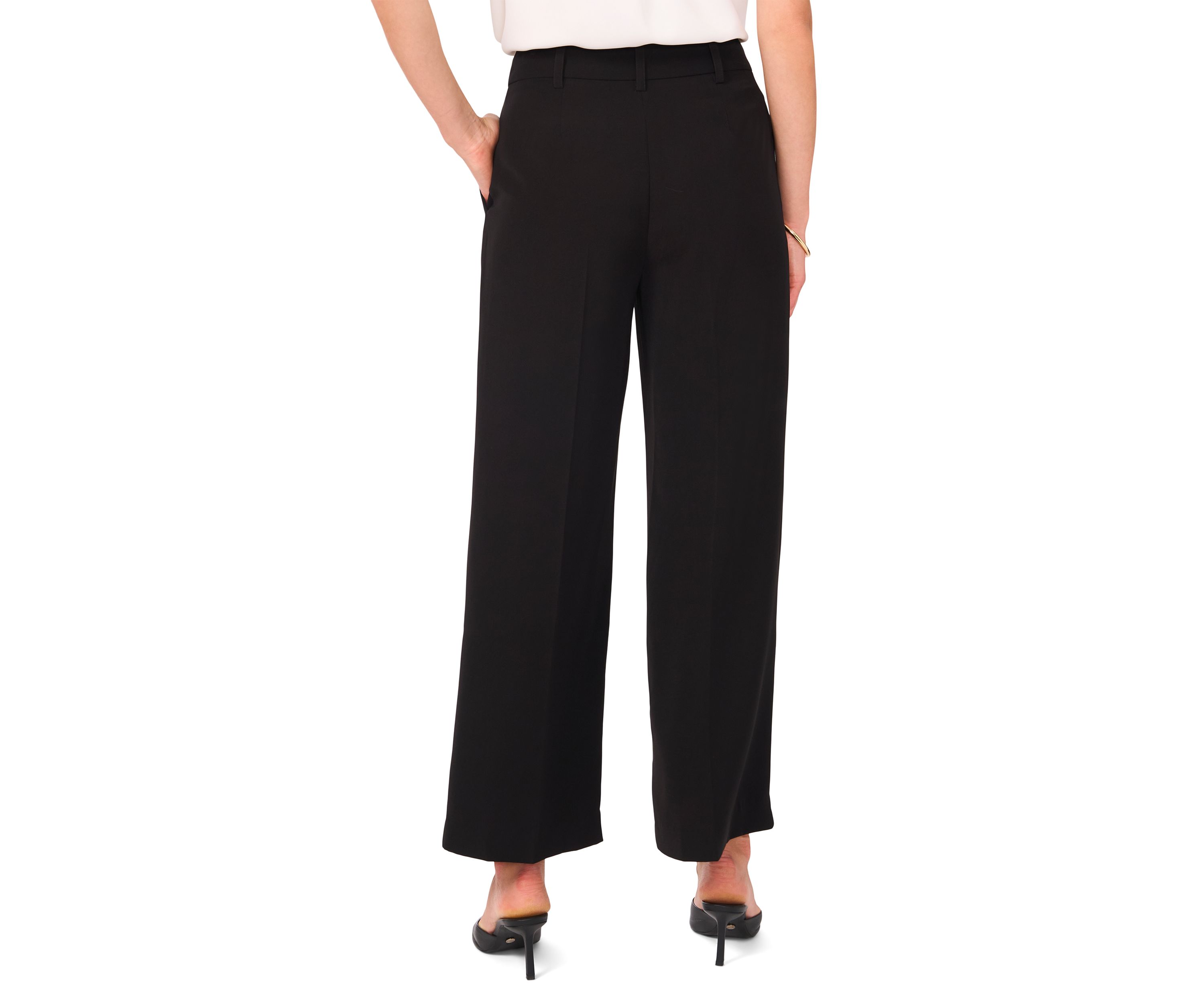 Petite Color Tipped Pants