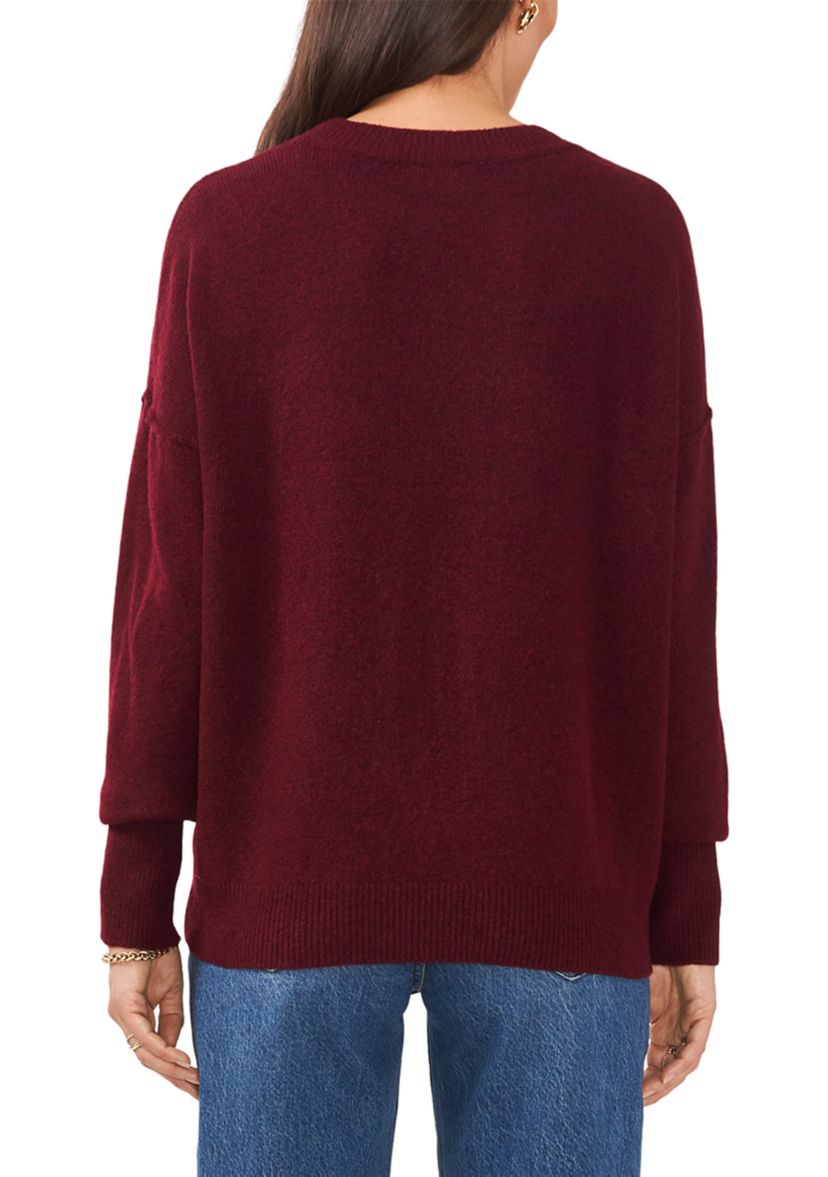 Petite Cozy Crew Sweater 