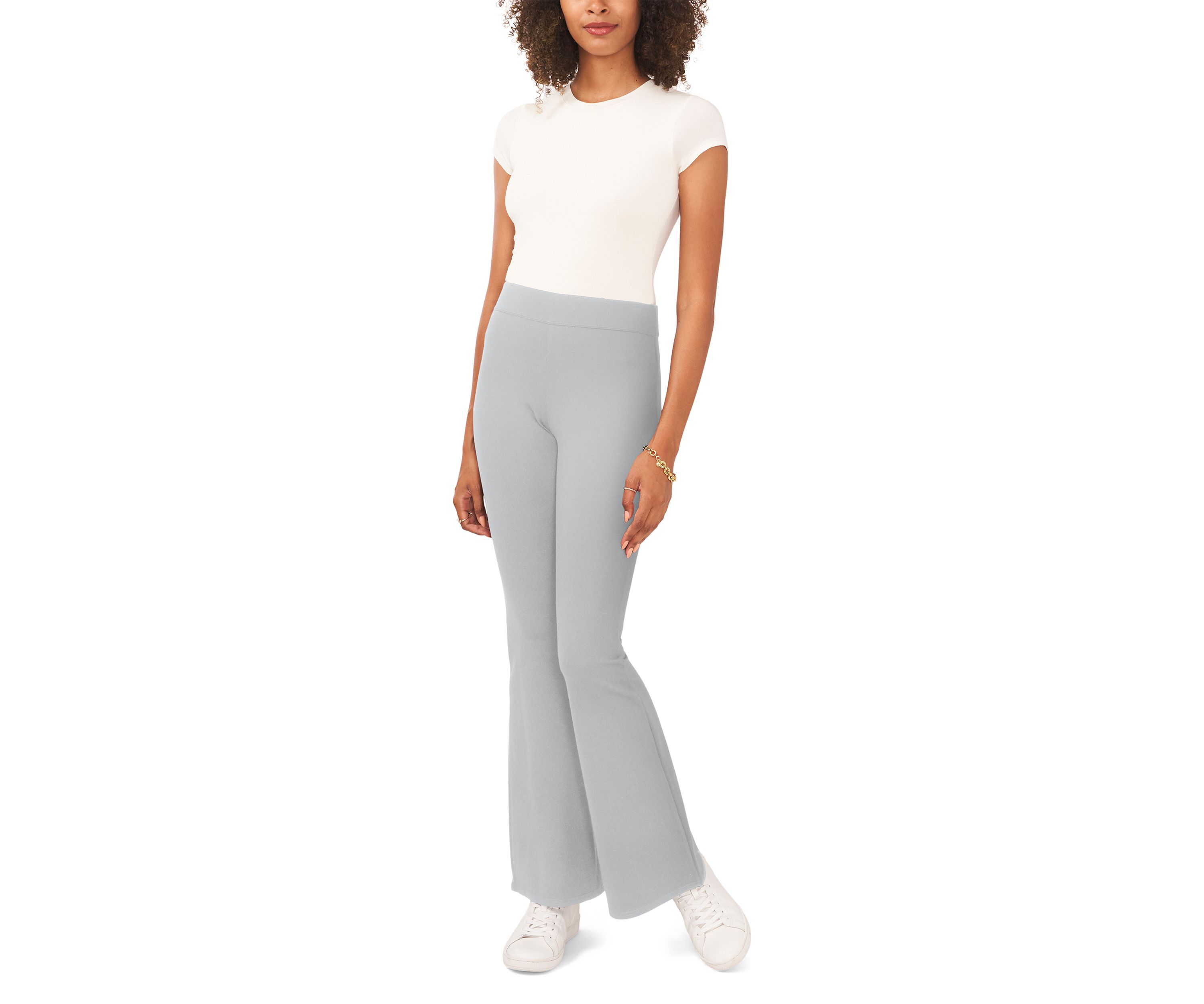Petite Ponte Flare Leggings