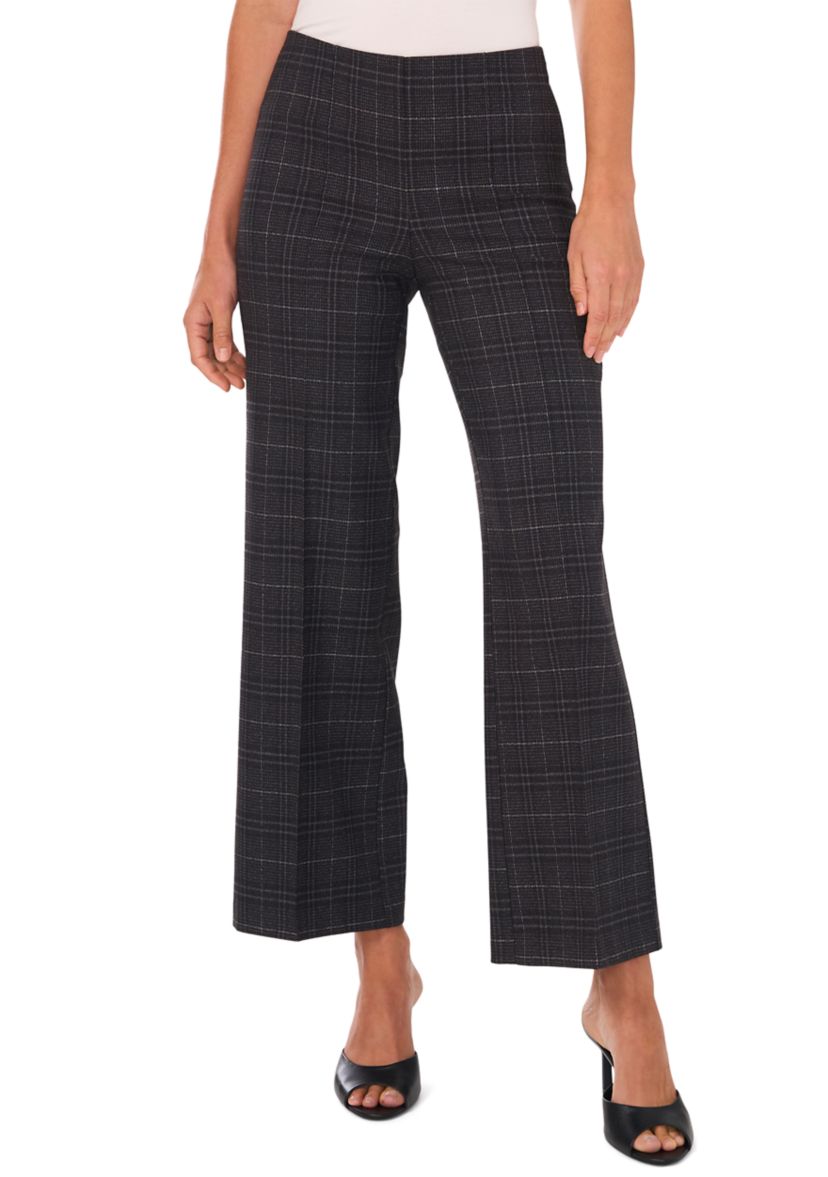 Petite Wide Leg Ponte Pants