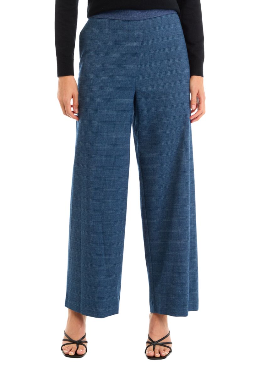 Womens Side Tab Pleated Pants
