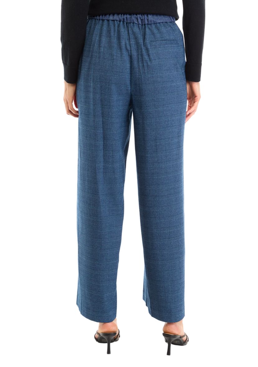 Womens Side Tab Pleated Pants