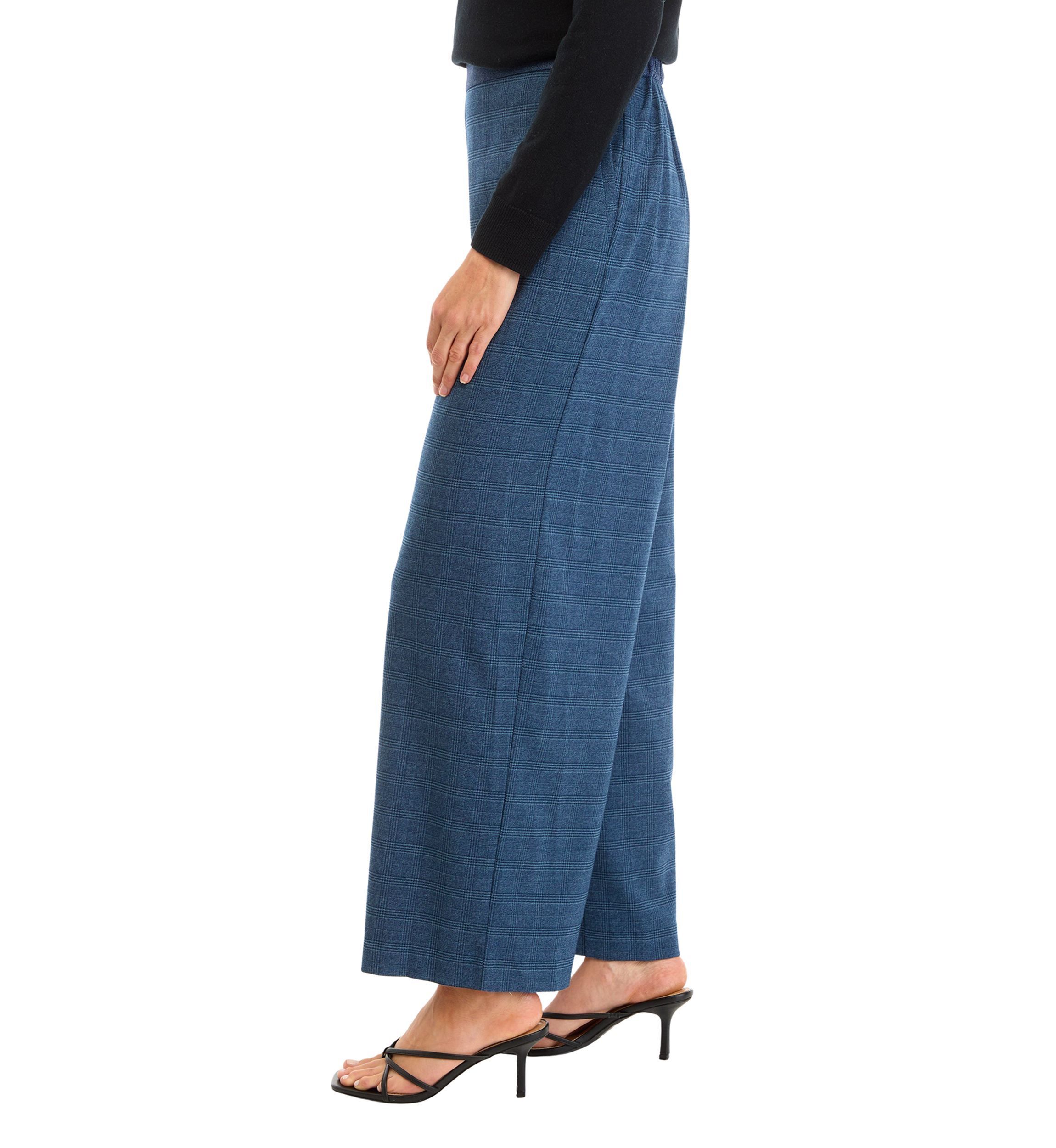 Womens Side Tab Pleated Pants