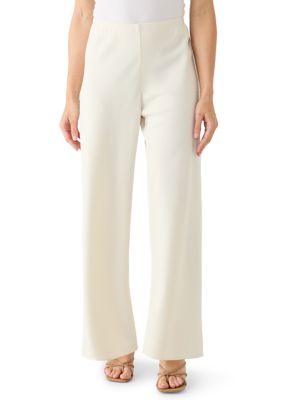 Vince Camuto Women's Petite Seamless Pants, Ivory, PS