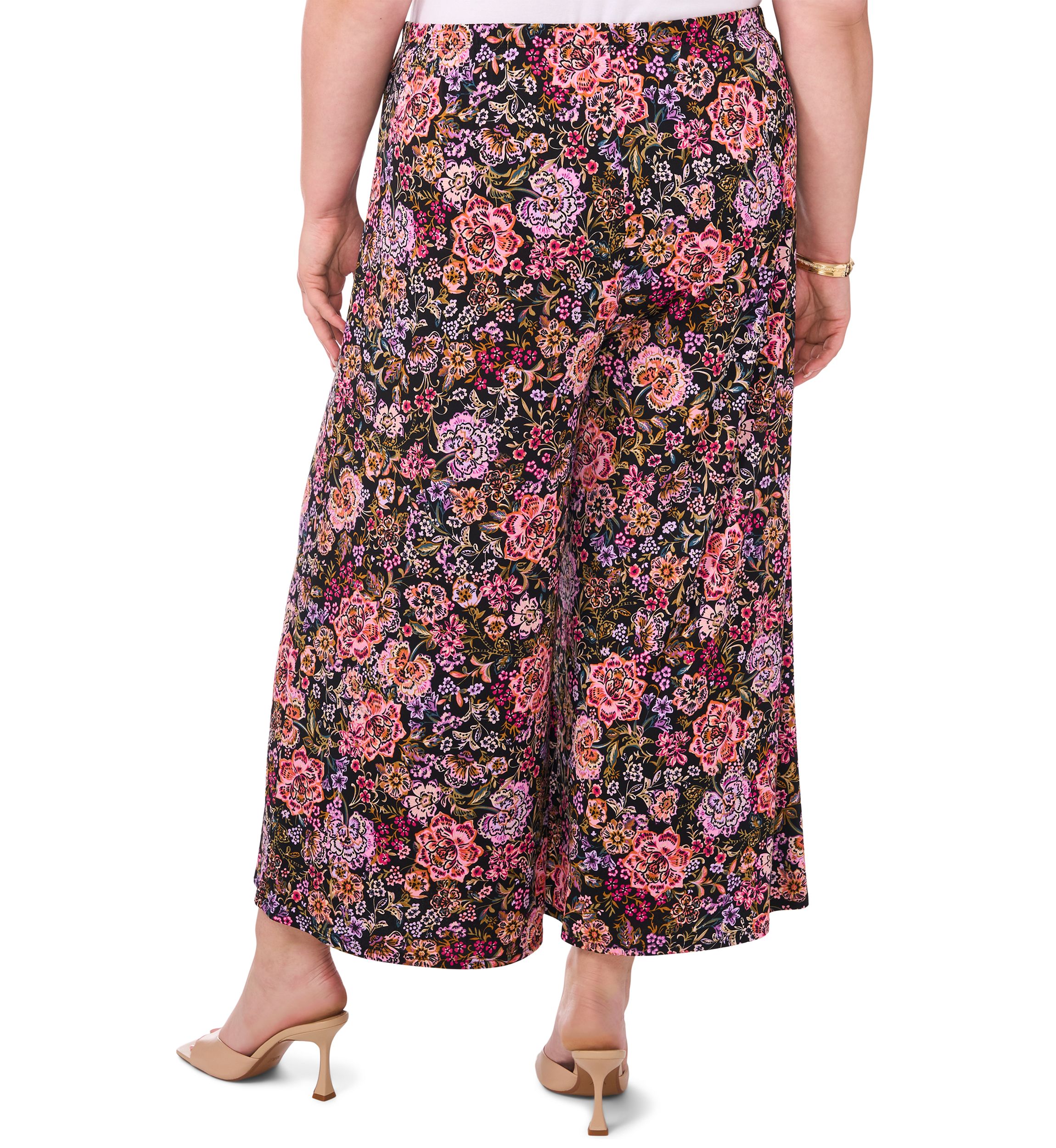 Plus Size Wide Leg Pants